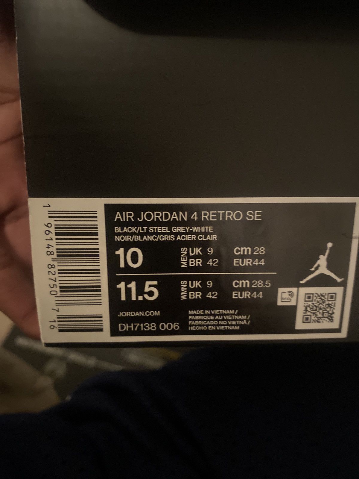 Jordan Brand × Nike Air Jordan 4 Retro SE Size US 10 / EU 43 - 7 Thumbnail