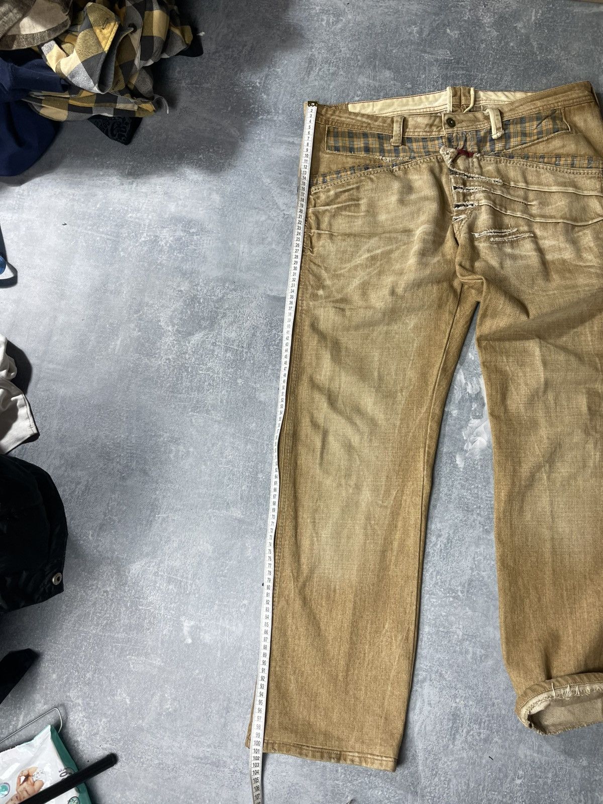 Marithe + Francois Girbaud Marithe Francois Girbaud vintage MFG Y2K buttons pant jeans Size US 33 - 15 Thumbnail