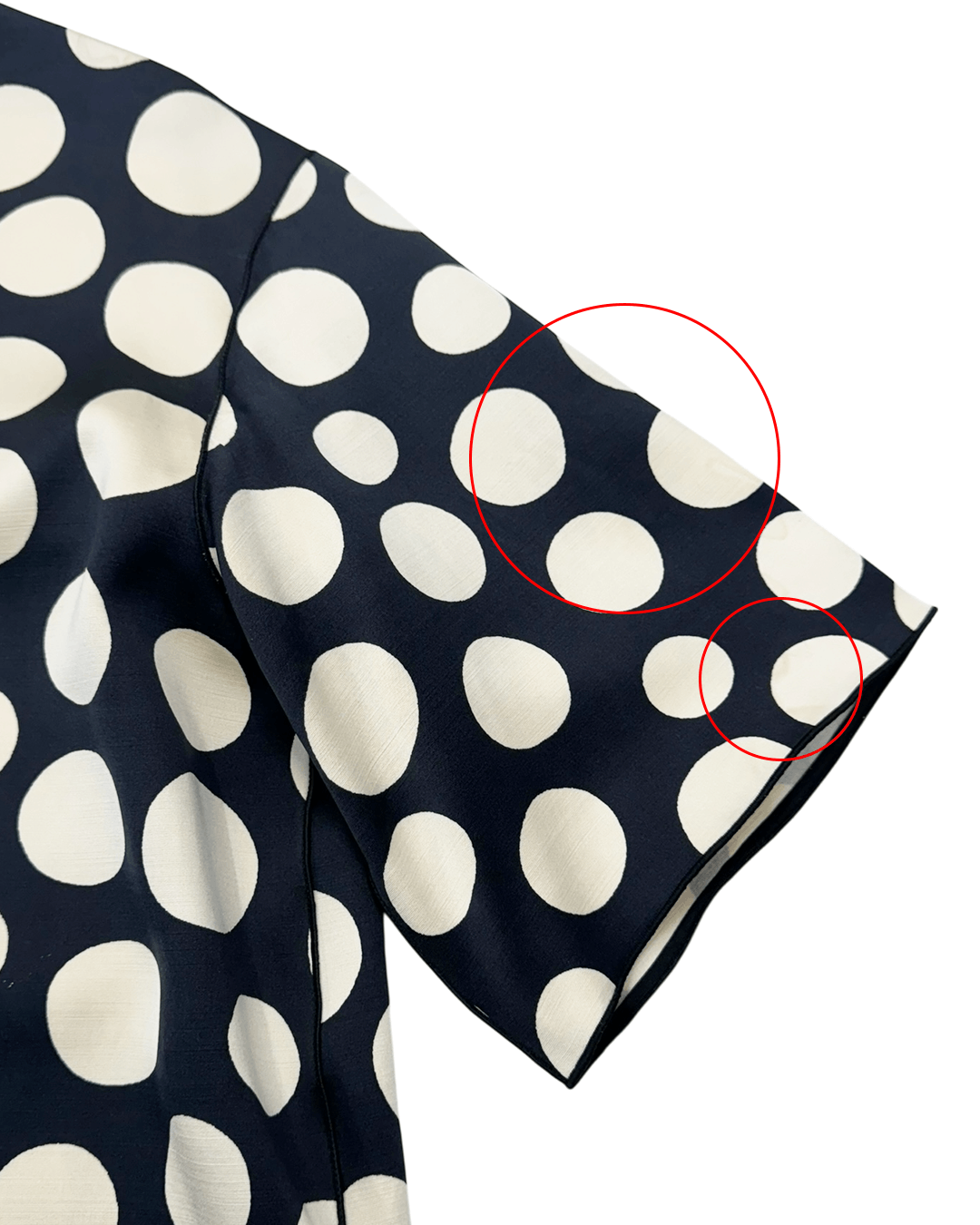 Celine Celine by Phoebe Philo Silk & Wool Blend Dot Dress Size XS / US 0-2 / IT 36-38 - 8 Thumbnail