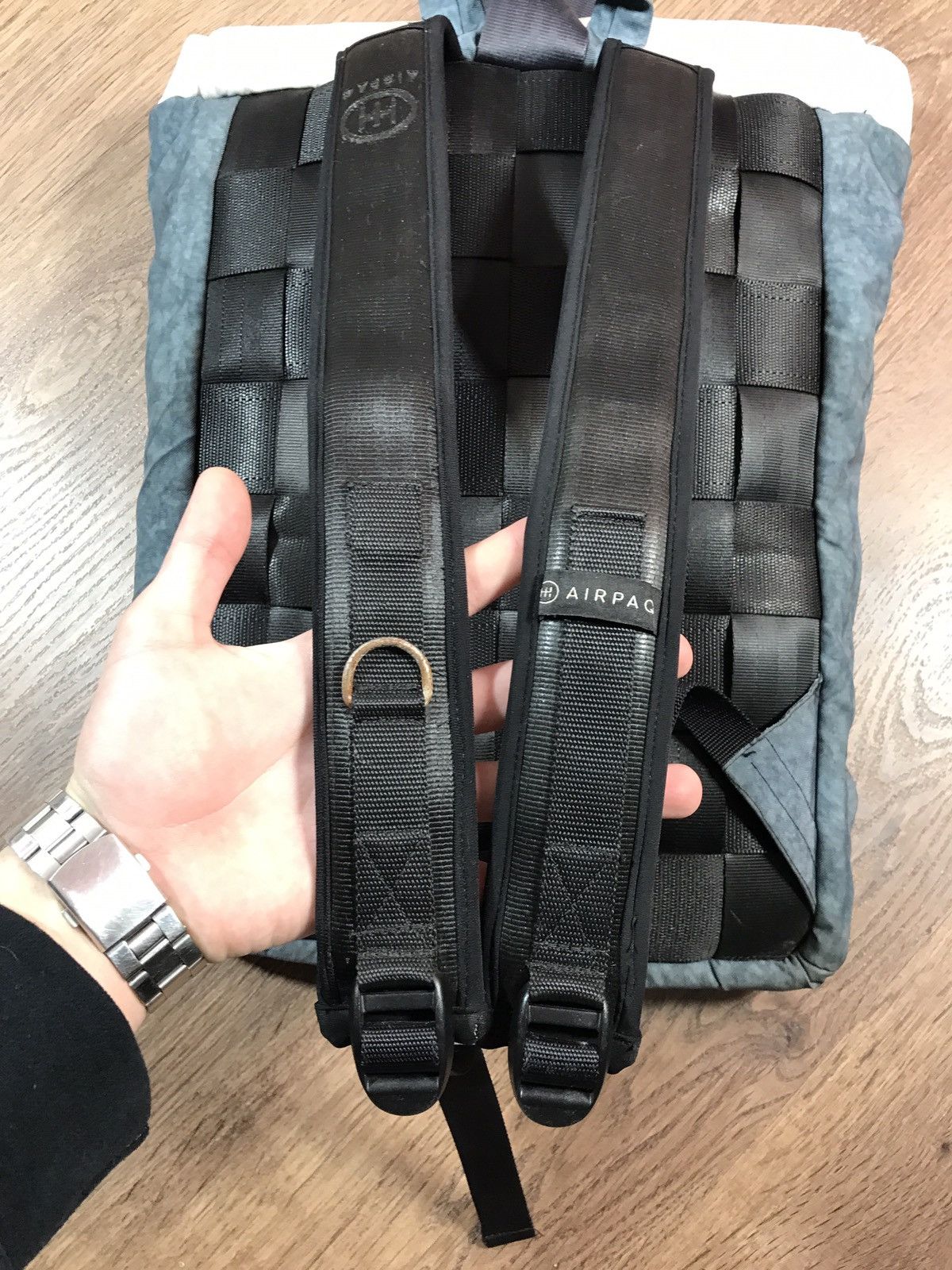 Japanese Brand × Vintage Airpaq Backpack Roll Top Eco From Auto Waste Size ONE SIZE - 16 Thumbnail