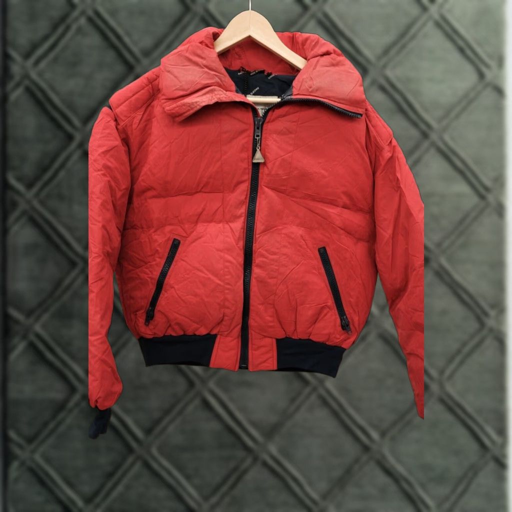 Vintage Pacific Trail Down Puffer Jacket Women Medium Red 90s