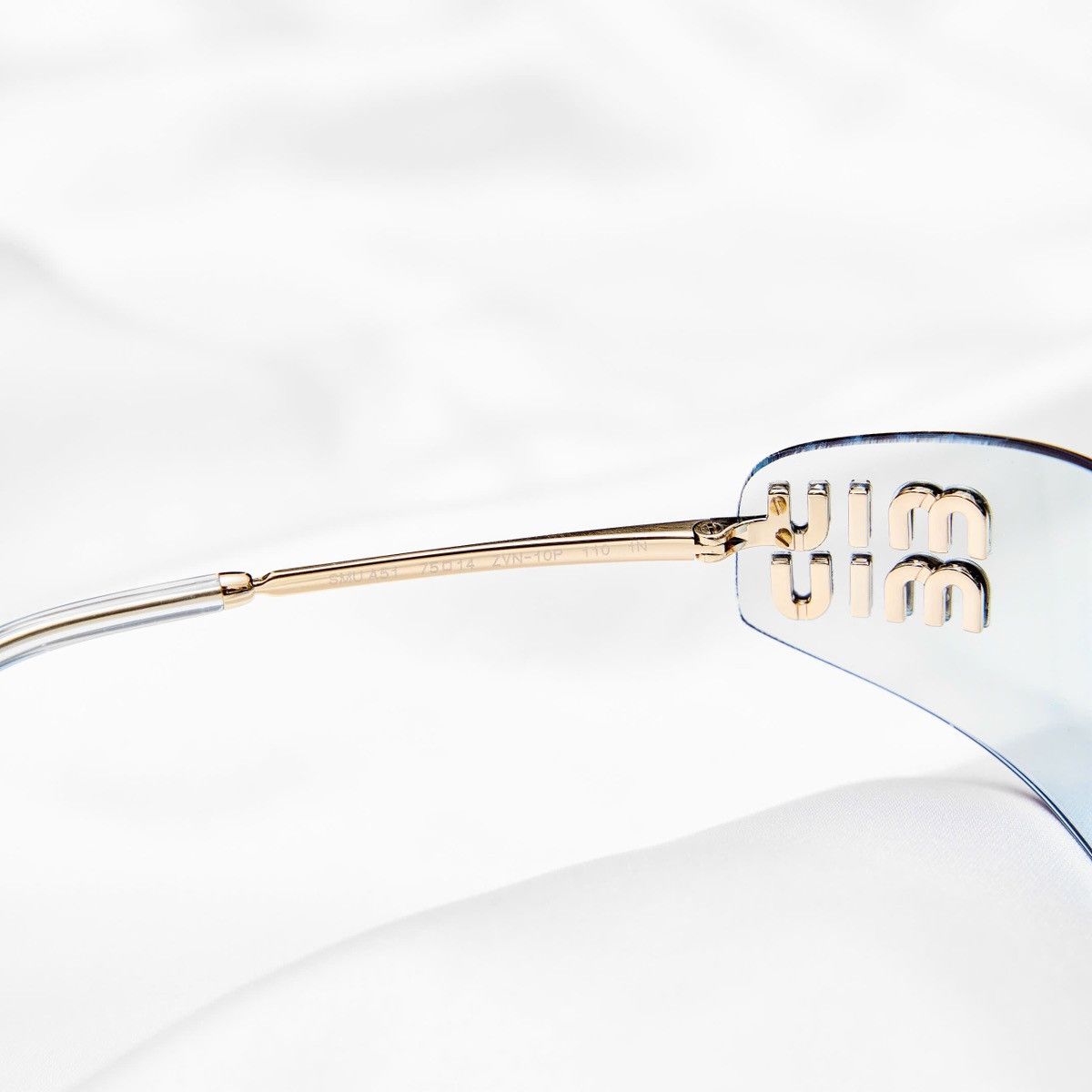 Miu Miu MIU MIU 0MU A51S ZVN10P SUNGLASSES Size ONE SIZE - 5 Thumbnail