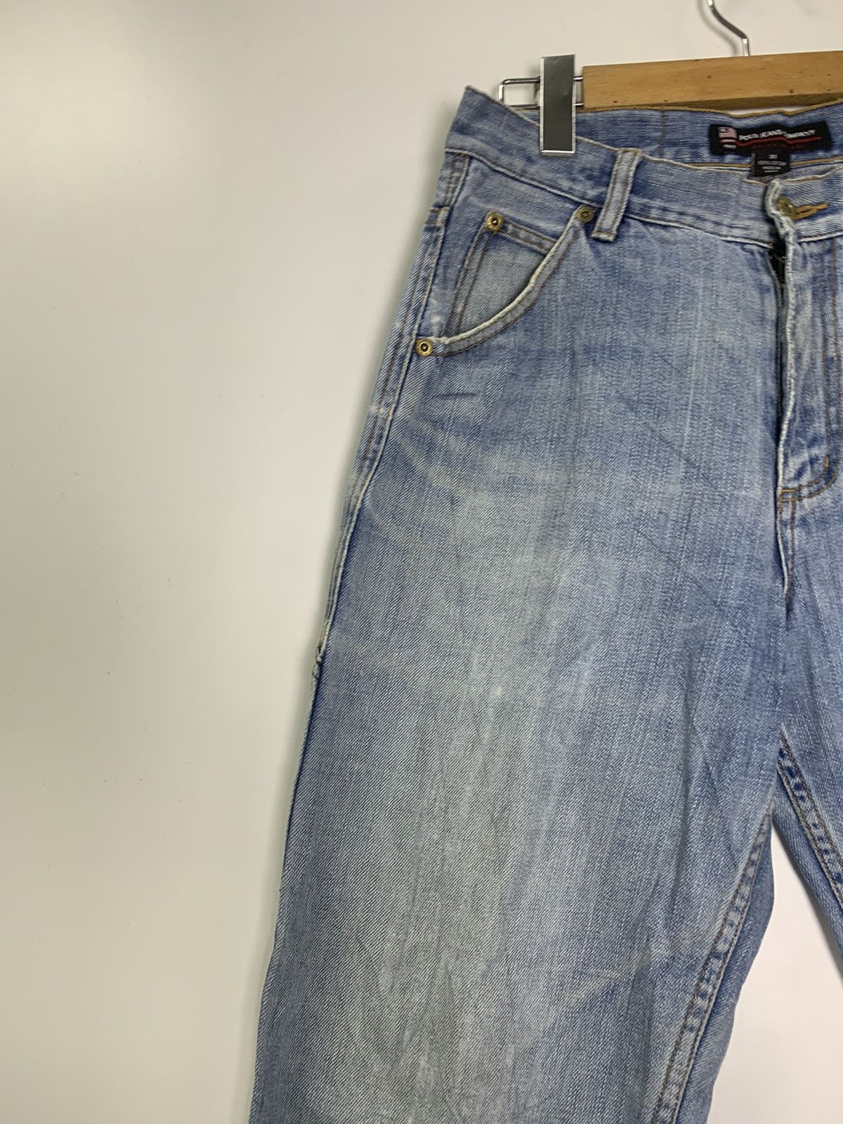 Vintage Vintage Polo RL distress jeans Size US 31 - 4 Thumbnail