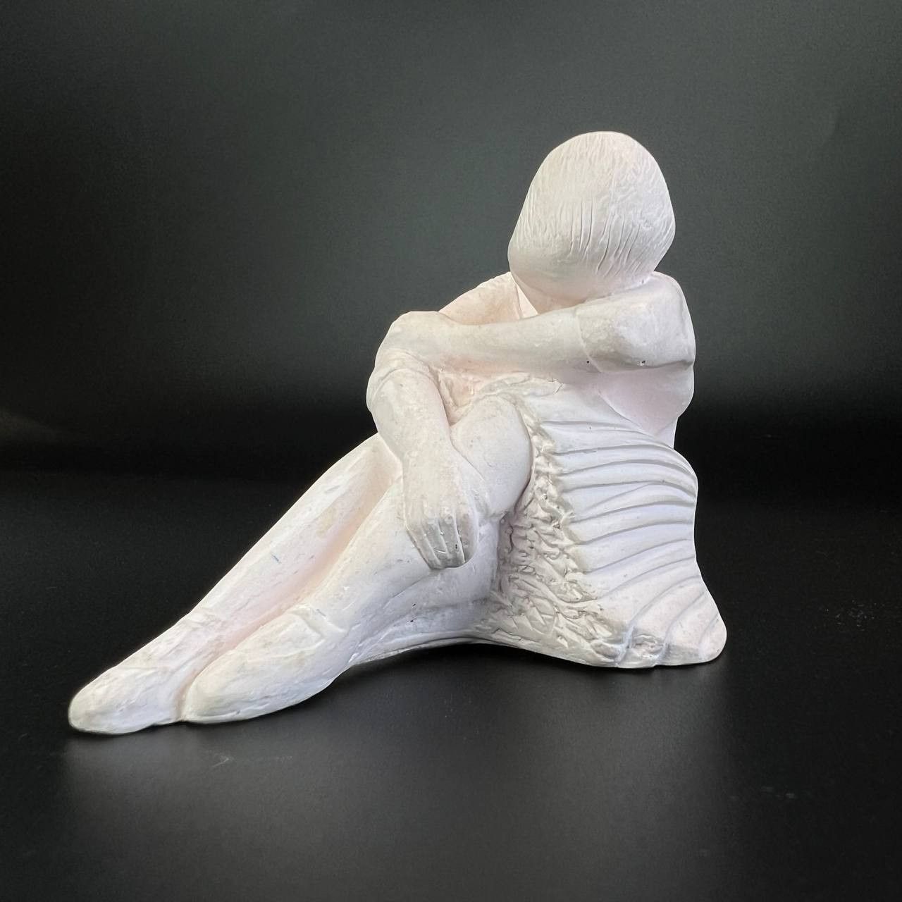 Vintage Vintage Collectible Swedish Plaster Figurine Girl Ballerina Size ONE SIZE - 4 Thumbnail