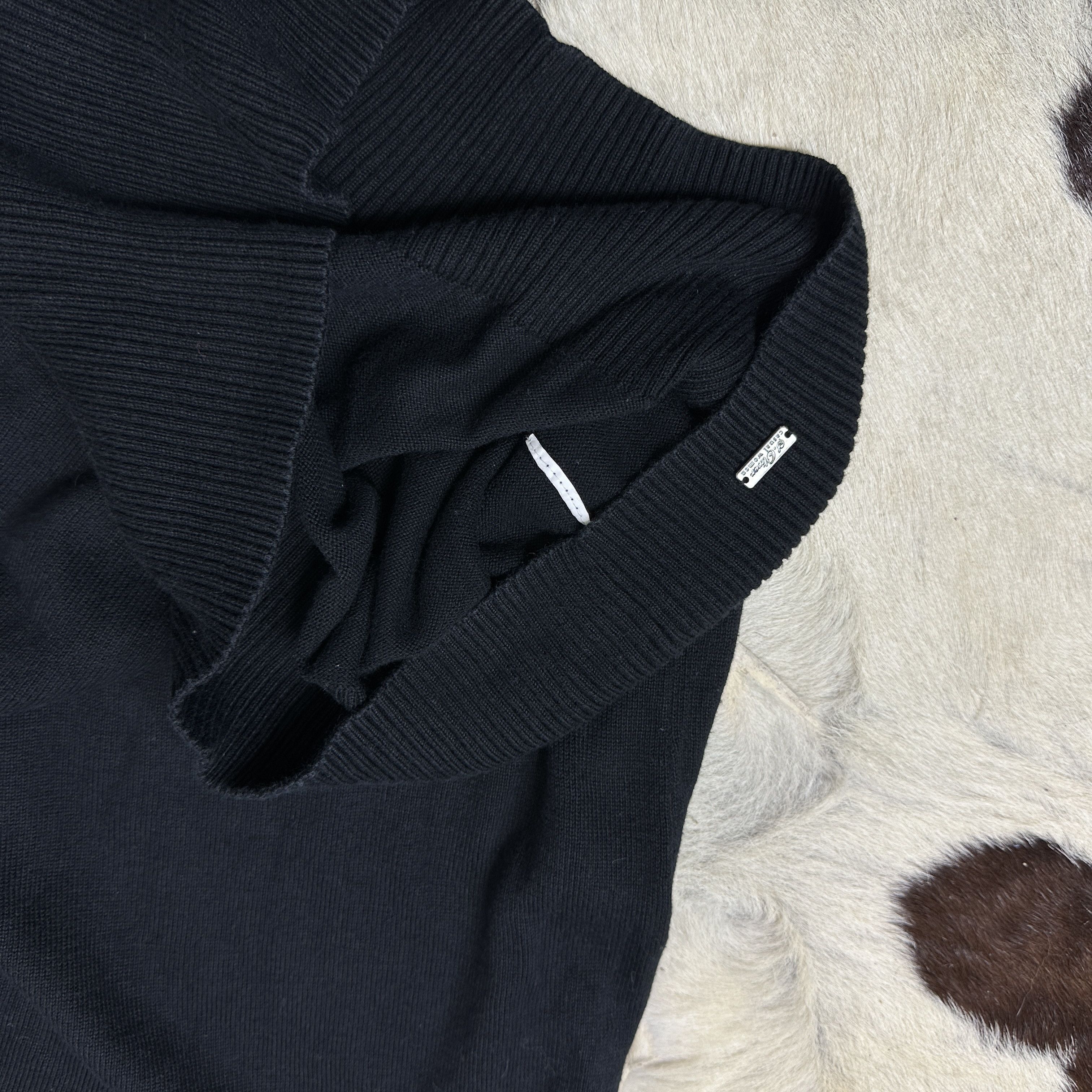 Vintage Vintage Basic Ruched Turtleneck Sweater Top Y2K Size M / US 6-8 / IT 42-44 - 3 Thumbnail