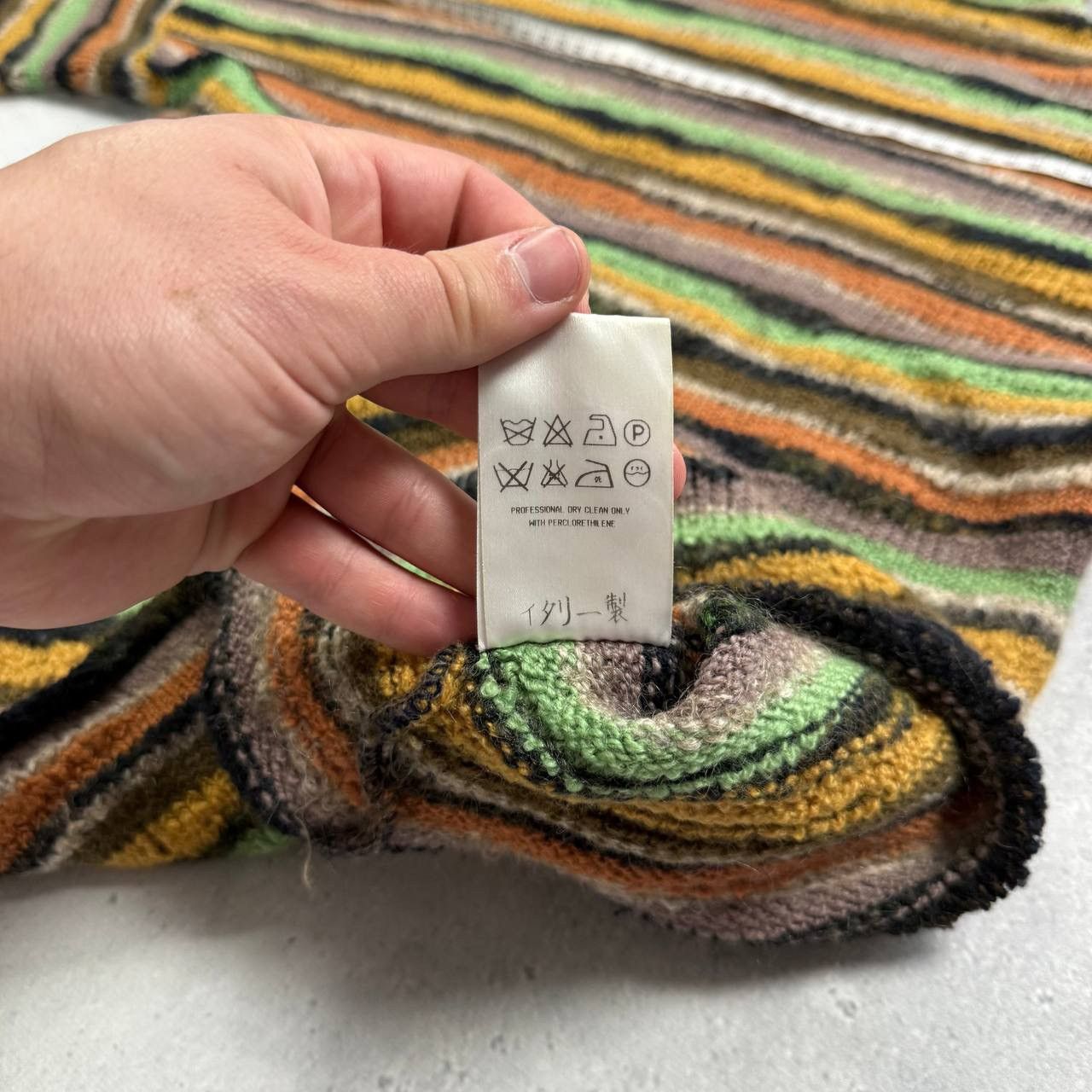 Missoni Missoni Sport Wool Blend Striped Turtleneck Knit Pullover 44 Size M / US 6-8 / IT 42-44 - 7 Thumbnail