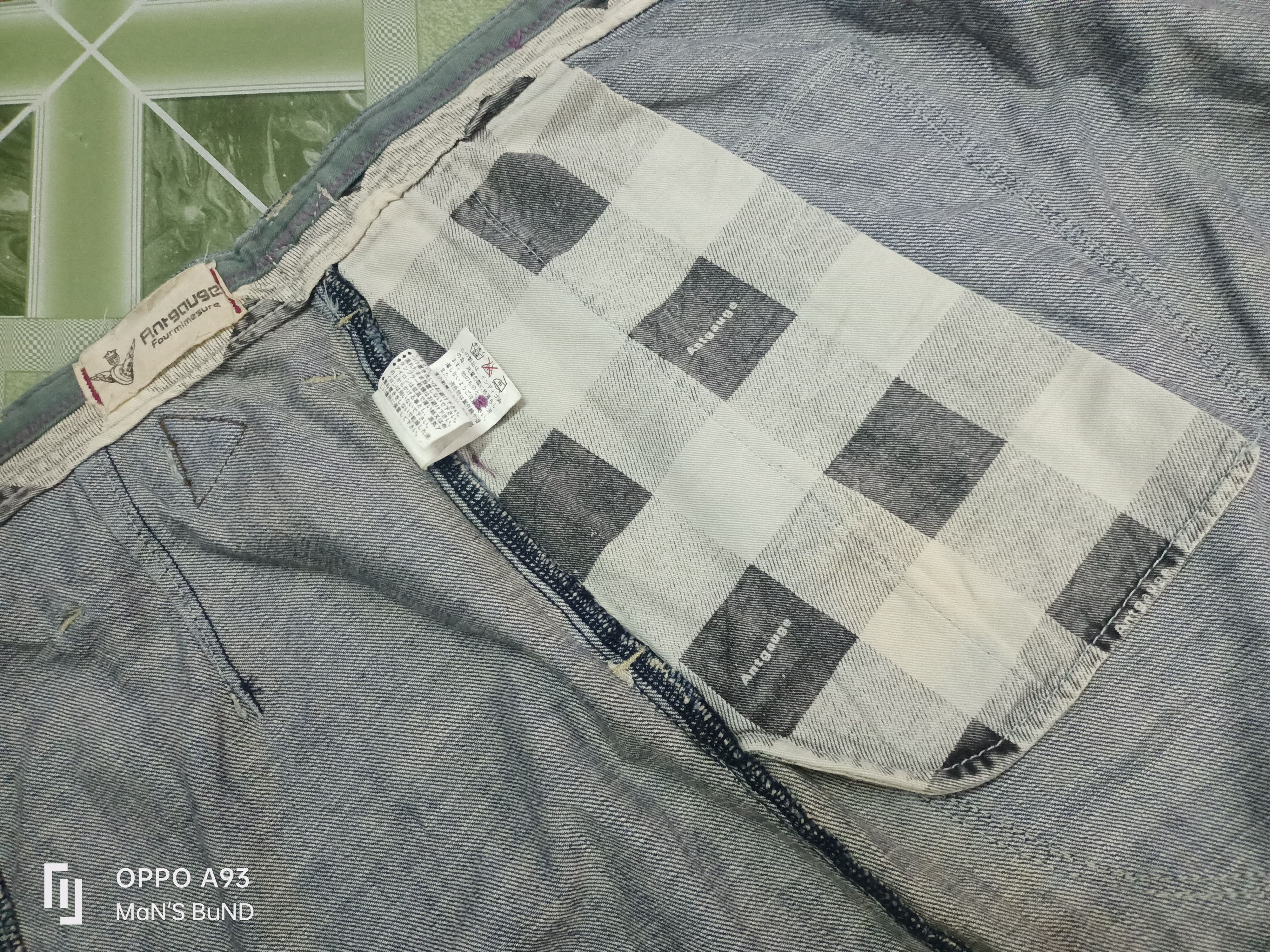 Japanese Brand × Vintage Vintage ANTGAUGE Skirt Denim Size 31" - 10 Thumbnail