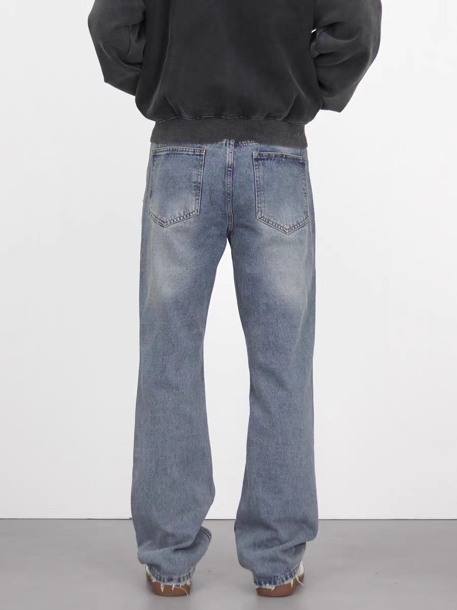 Japanese Brand × Jean Vintage Light Blue Straight Leg Jeans Size US 32 / EU 48 - 5 Thumbnail