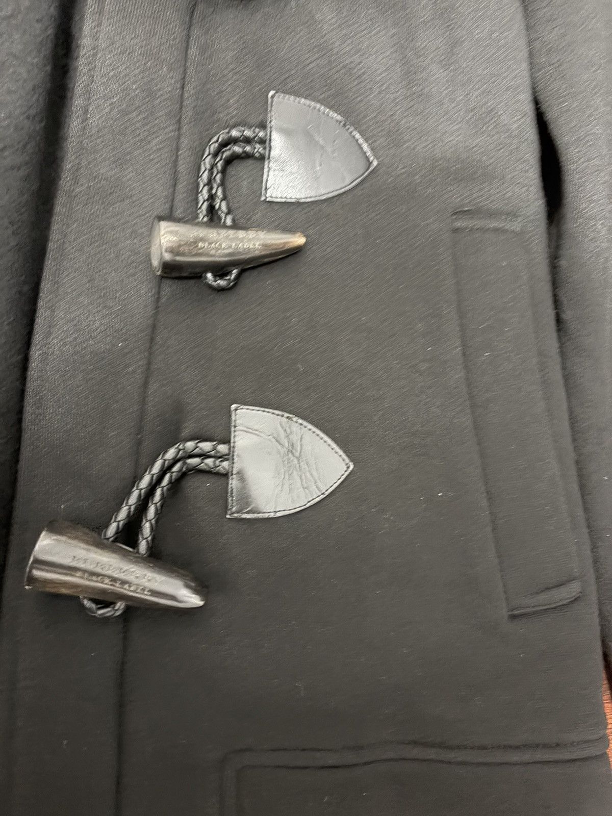 Burberry Burberry Black Label Duffle Toggle Zip-Up Hoodie Black Size US S / EU 44-46 / 1 - 4 Thumbnail