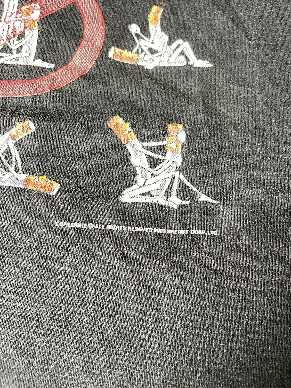 Vintage Rare Seditionaries No Smoking Tee vintage 2003 Size US M / EU 48-50 / 2 - 3 Thumbnail