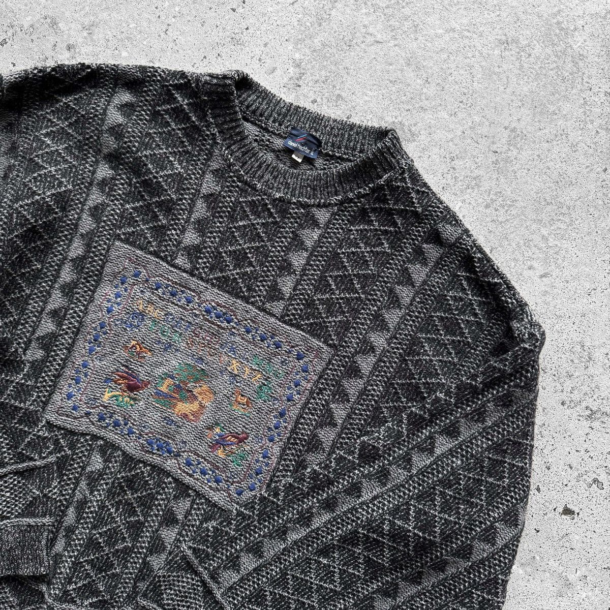 Daniel Hechter Daniel Hechter Paris Vintage Mens Wool Sweater Patterned Size US XL / EU 56 / 4 - 4 Thumbnail