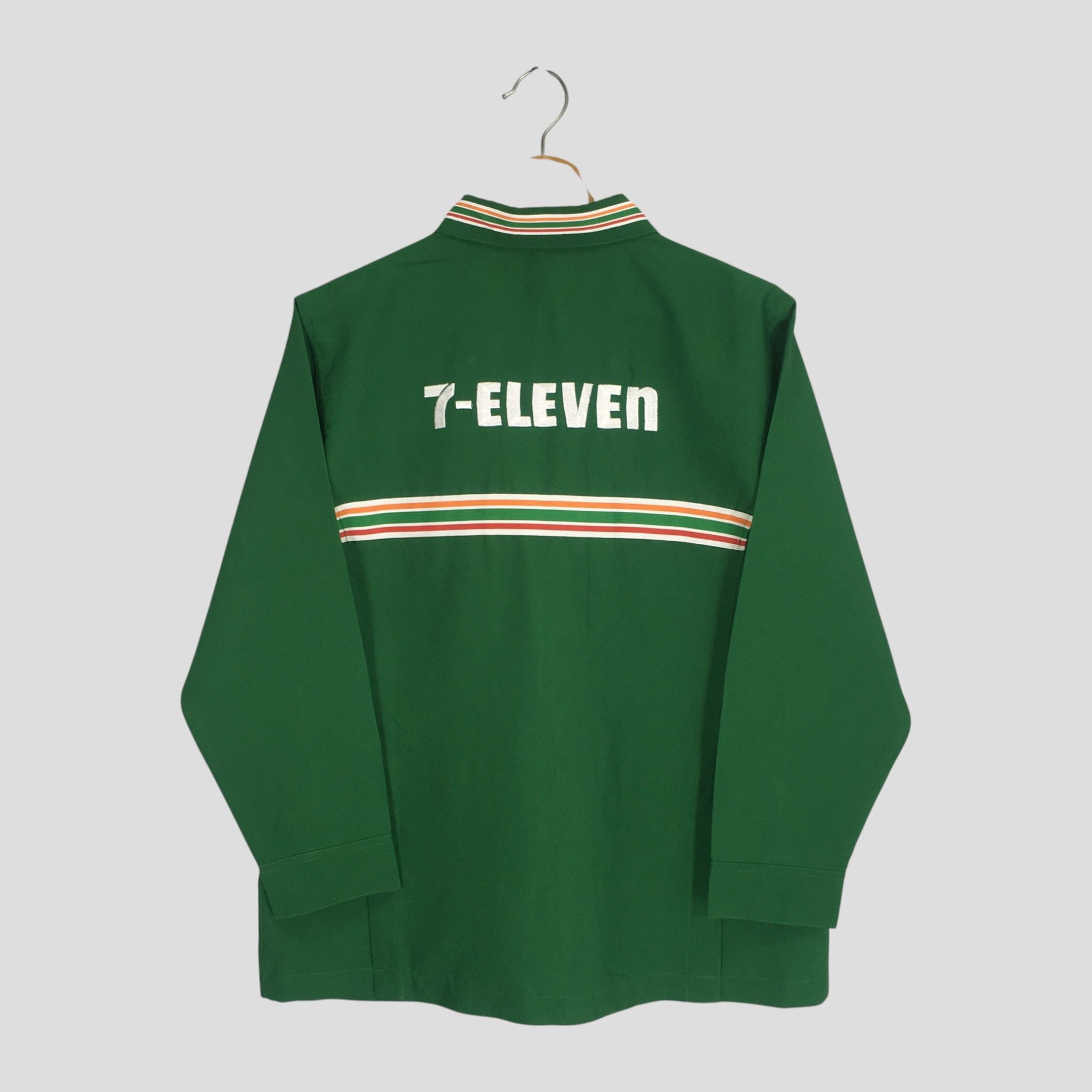 Japanese Brand Vintage 7-Eleven Convenience Store Workers Shirt Size US L / EU 52-54 / 3 - 2 Thumbnail