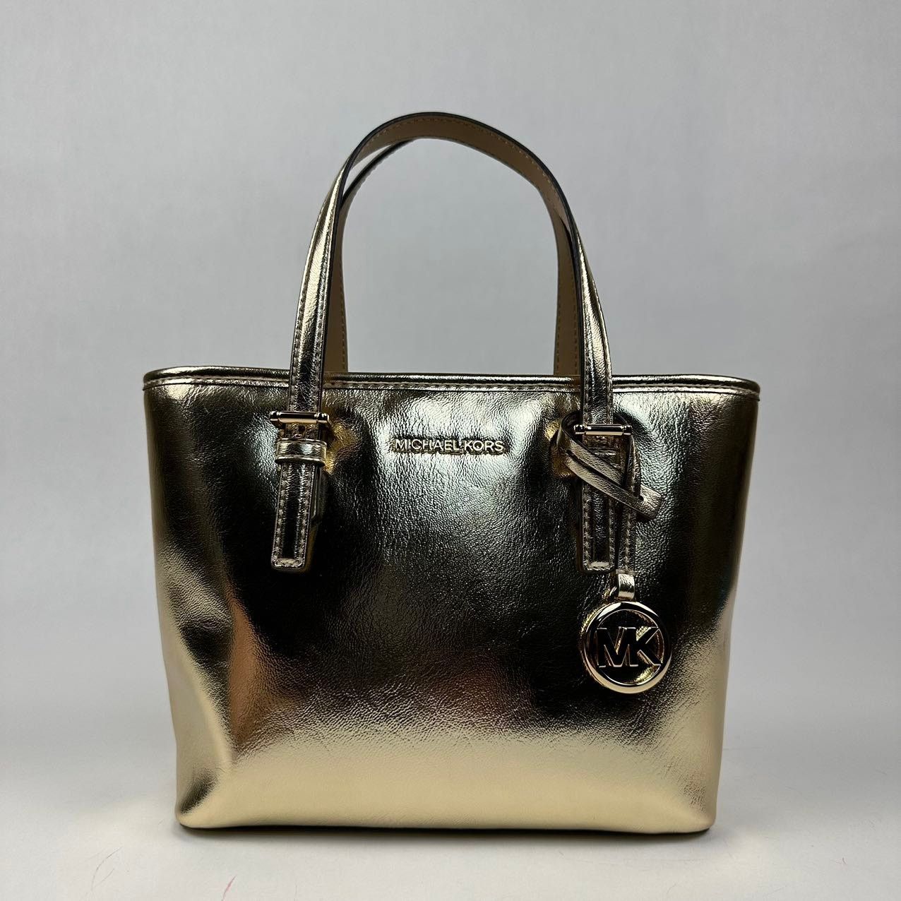 Michael Kors Michael Kors 35H3GTVT0M Jet Set Travel XS Metallic Size ONE SIZE - 3 Thumbnail