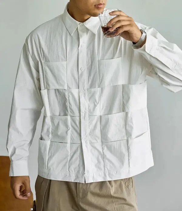 Other Natsumi x Jingu Woven Check Straight Hem Shirt Size US M / EU 48-50 / 2 - 8 Thumbnail