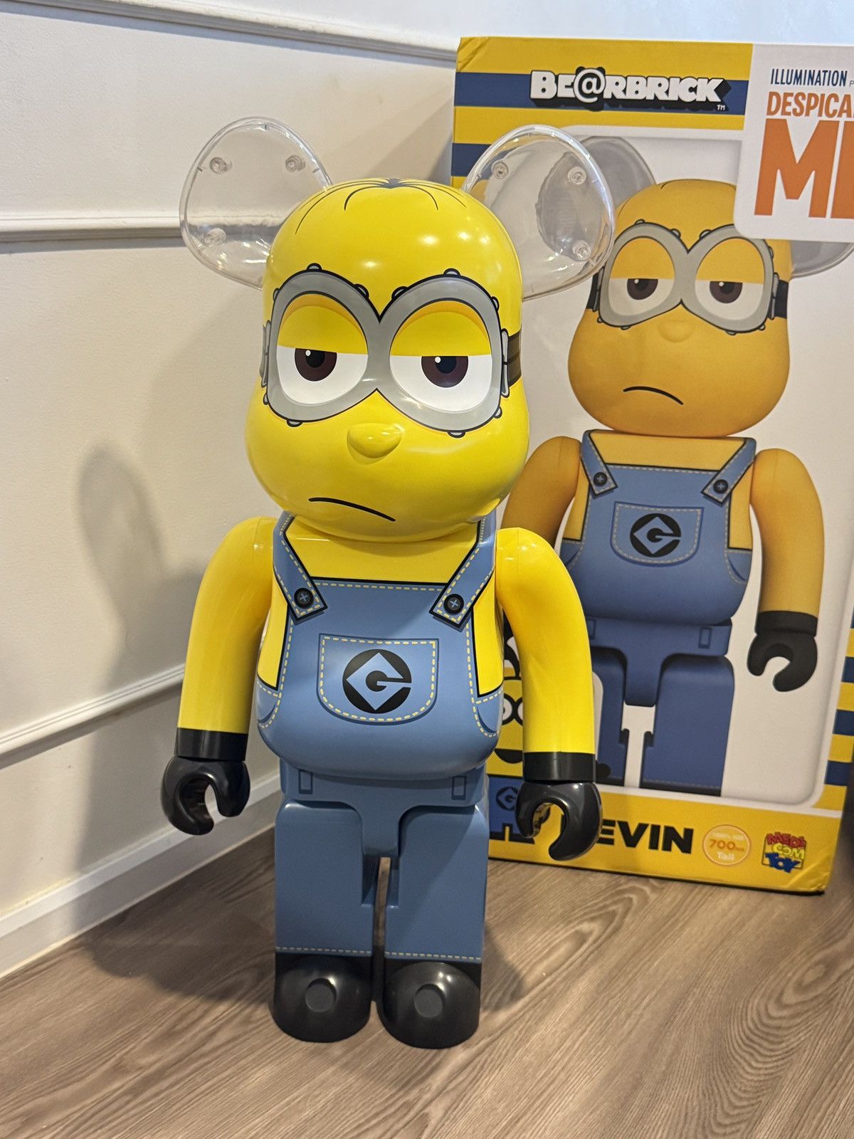 Other Bearbrick x Descipable Me Kevin 1000% Size ONE SIZE - 1 Thumbnail