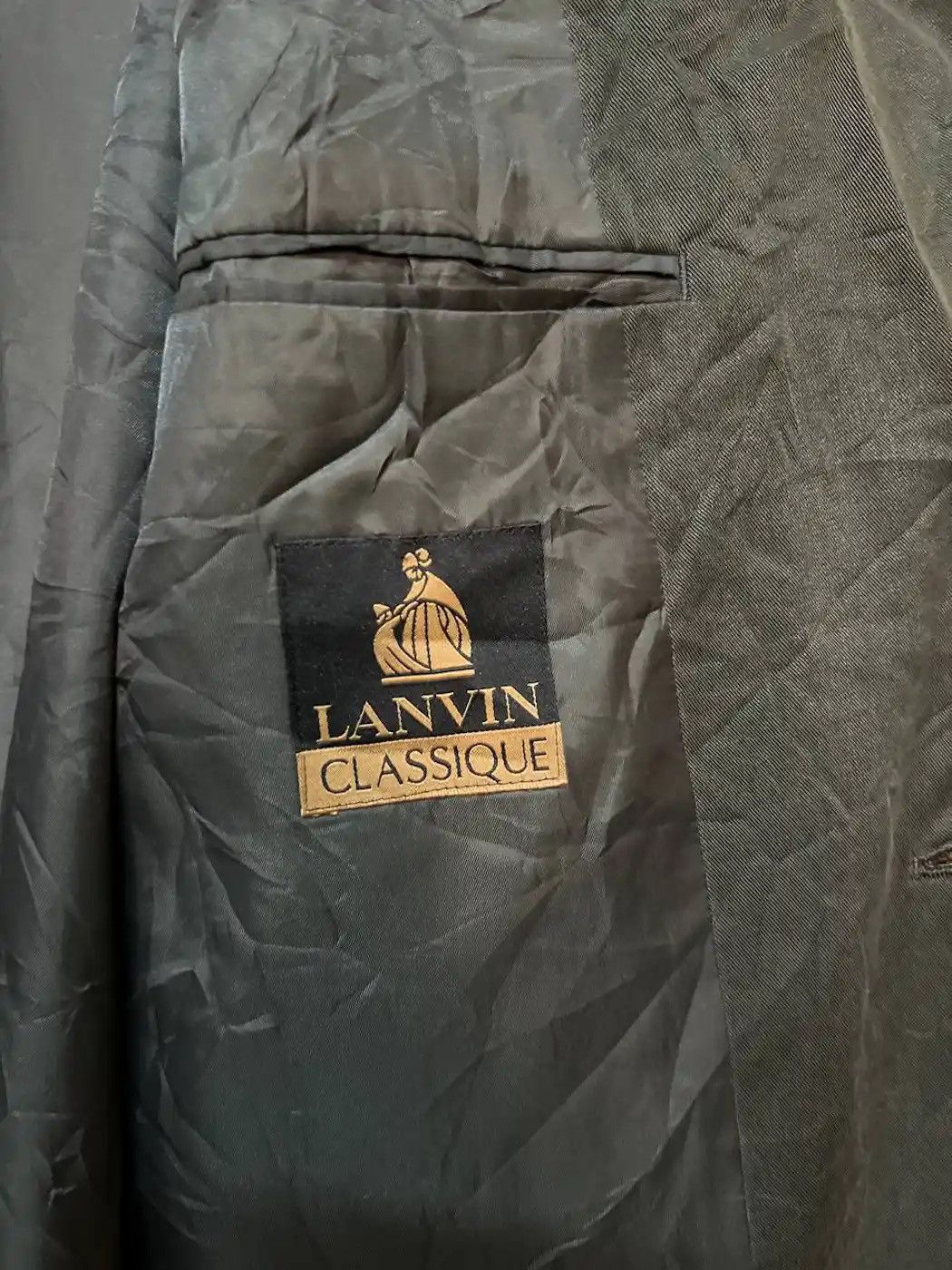 Lanvin Vintage Lanvin Classique Baggy Blazer Jacket Size US M / EU 48-50 / 2 - 5 Thumbnail