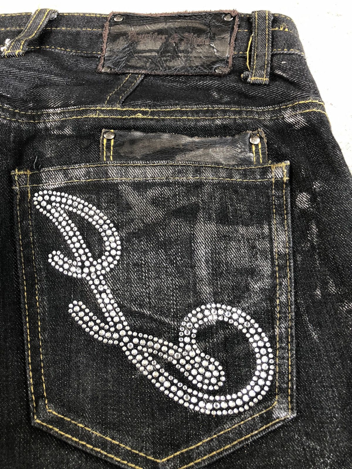 Japanese Brand Japanese Jupiter Juno Flared Jeans Distressed Size US 32 / EU 48 - 16 Thumbnail