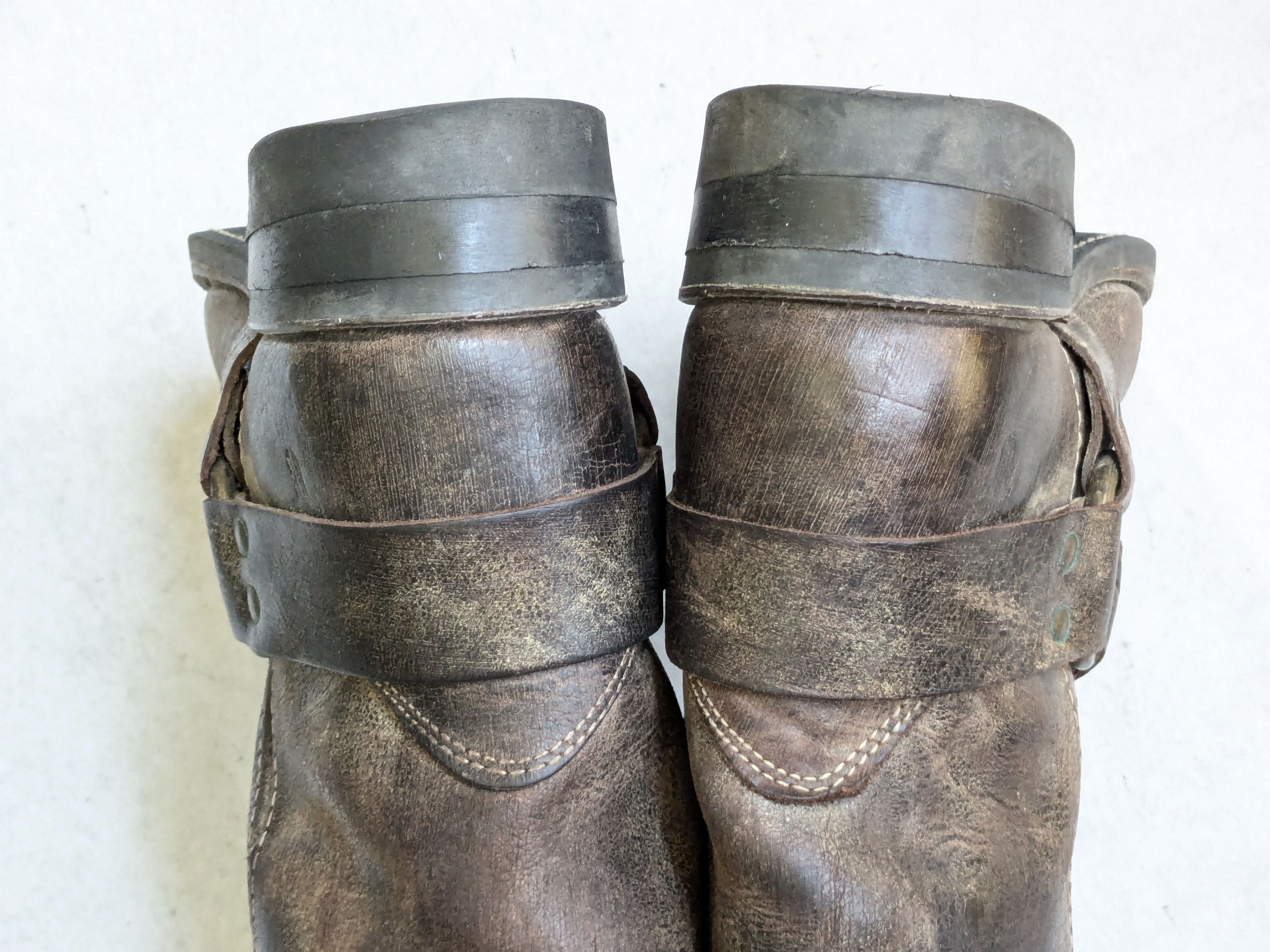 Frye Frye Harness Boots Brown Leather 11 M Leather Buckle Size US 11 / EU 44 - 14 Thumbnail