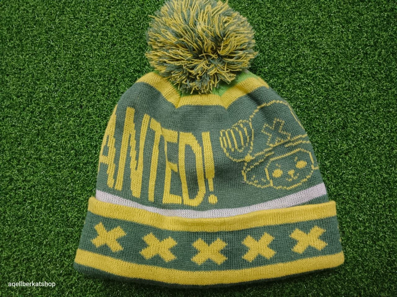 One Piece ONE PIECE Japan Anime #1 World Beanie Size ONE SIZE - 2 Thumbnail