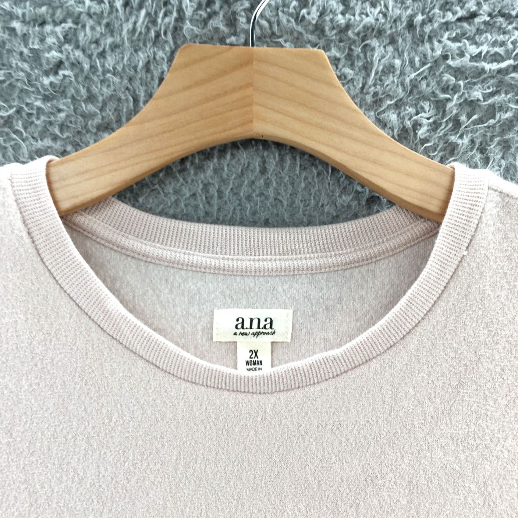 Pinko ANA A New Approach Sweatshirt Womens 2X Pink Crew Neck Pullover Puff Sleeve NEW Size XXL / US 16-18 / IT 52-54 - 4 Thumbnail