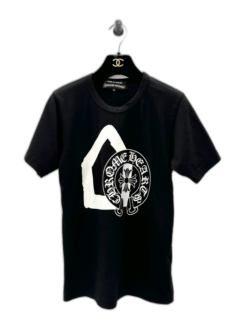 Chrome Hearts Chrome Hearts x CDG DSM Limited Black Tee Size S / US 4 / IT 40 - 1 Thumbnail
