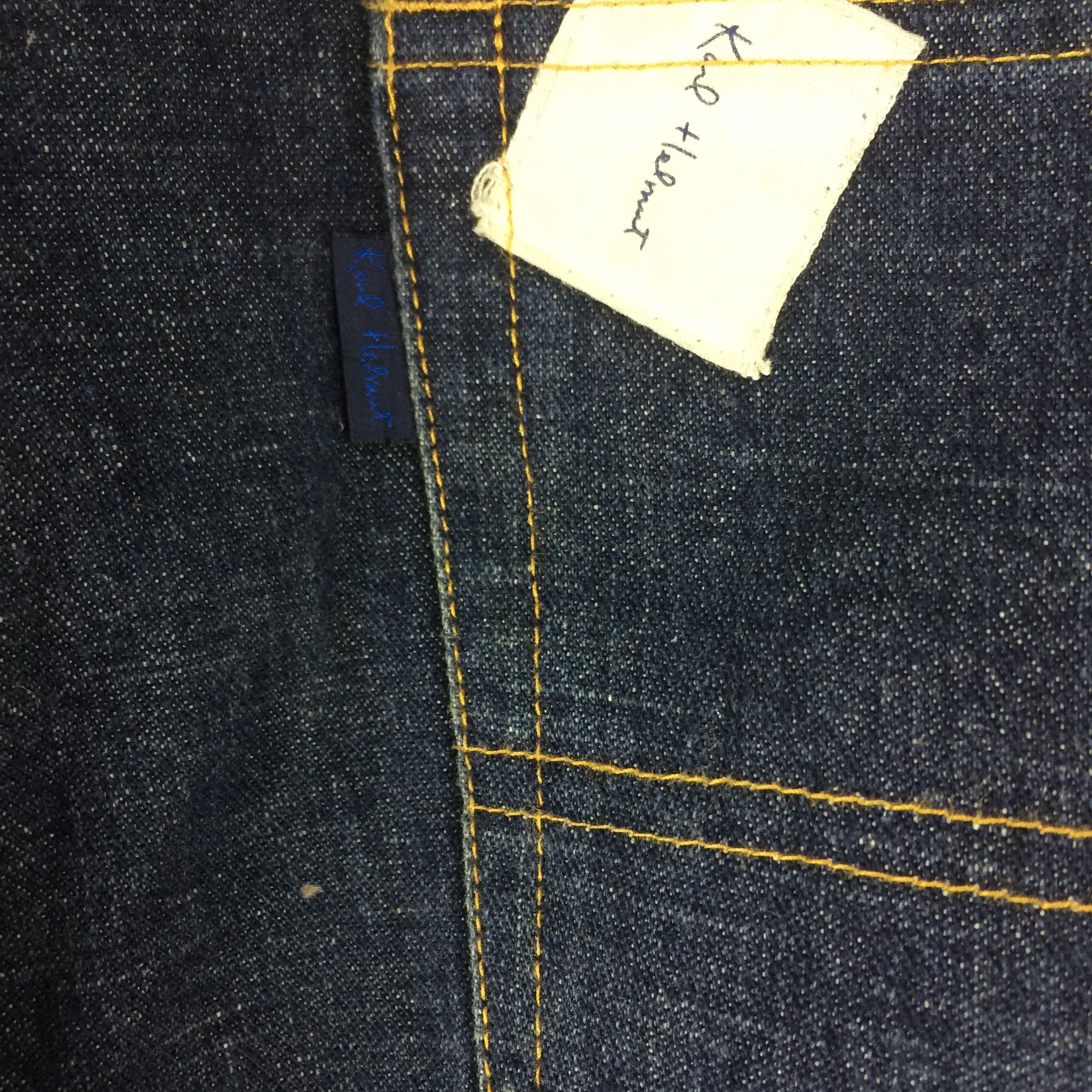 Helmut Lang × Karl Helmut × Pink House X11 KARL HELMUT COLLECTION X PINK HOUSE JEANS JAPANESE Size US 30 / EU 46 - 5 Thumbnail