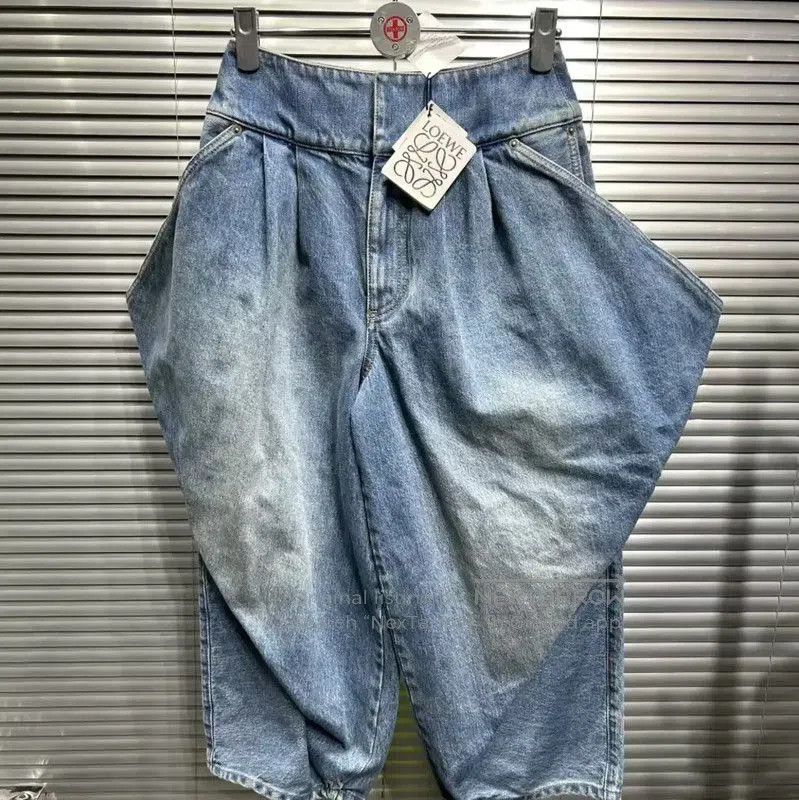 Loewe Loewe Blue Cotton Women's Skirt . Size 30" / US 8 / IT 44 - 1 Thumbnail