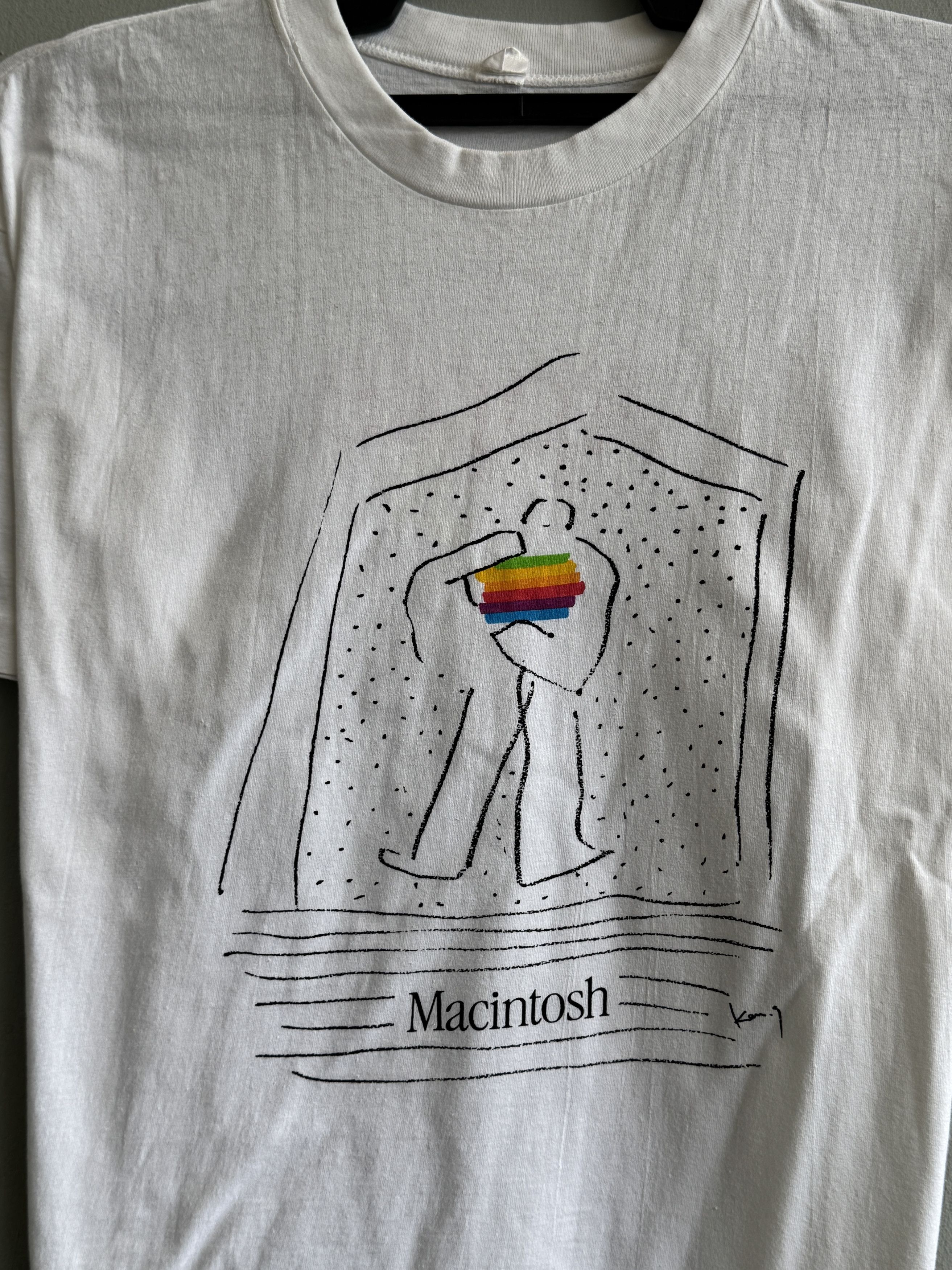 Apple Apple Macintosh 80's Vintage Shirt Size US L / EU 52-54 / 3 - 2 Thumbnail
