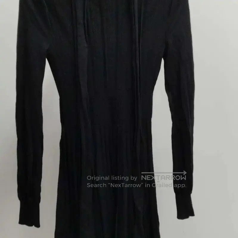 Valentino Valentino Black Wool Long Sleeve Dress . Size S / US 4 / IT 40 - 5 Thumbnail