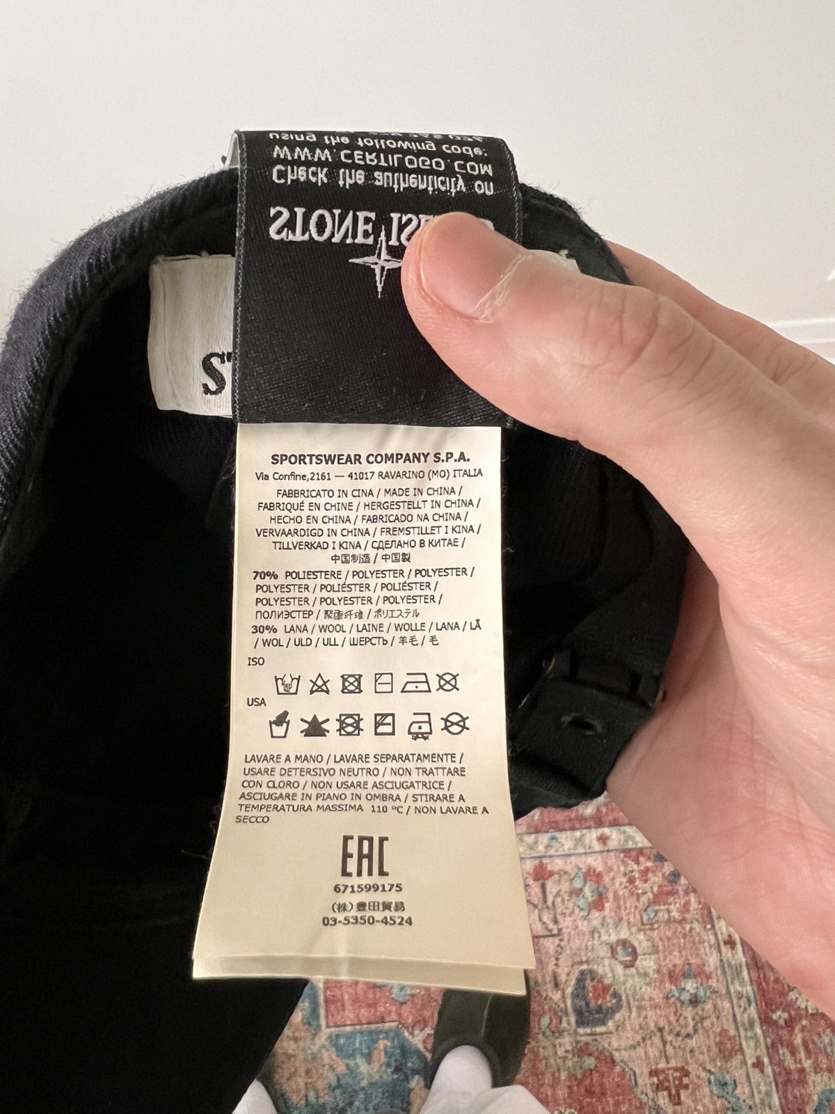 Stone Island Stone Island Hat Size ONE SIZE - 6 Thumbnail