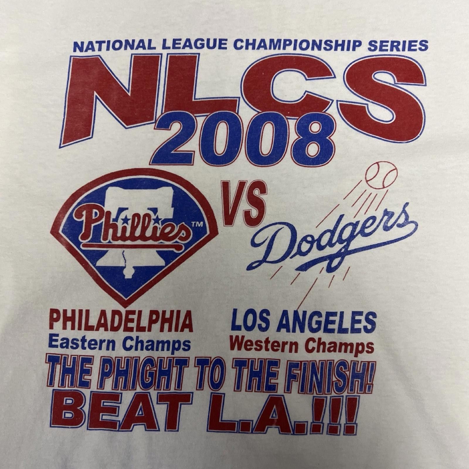 Designer 2008 MLB Phillies vs Dodgers World Series Size US L / EU 52-54 / 3 - 4 Thumbnail