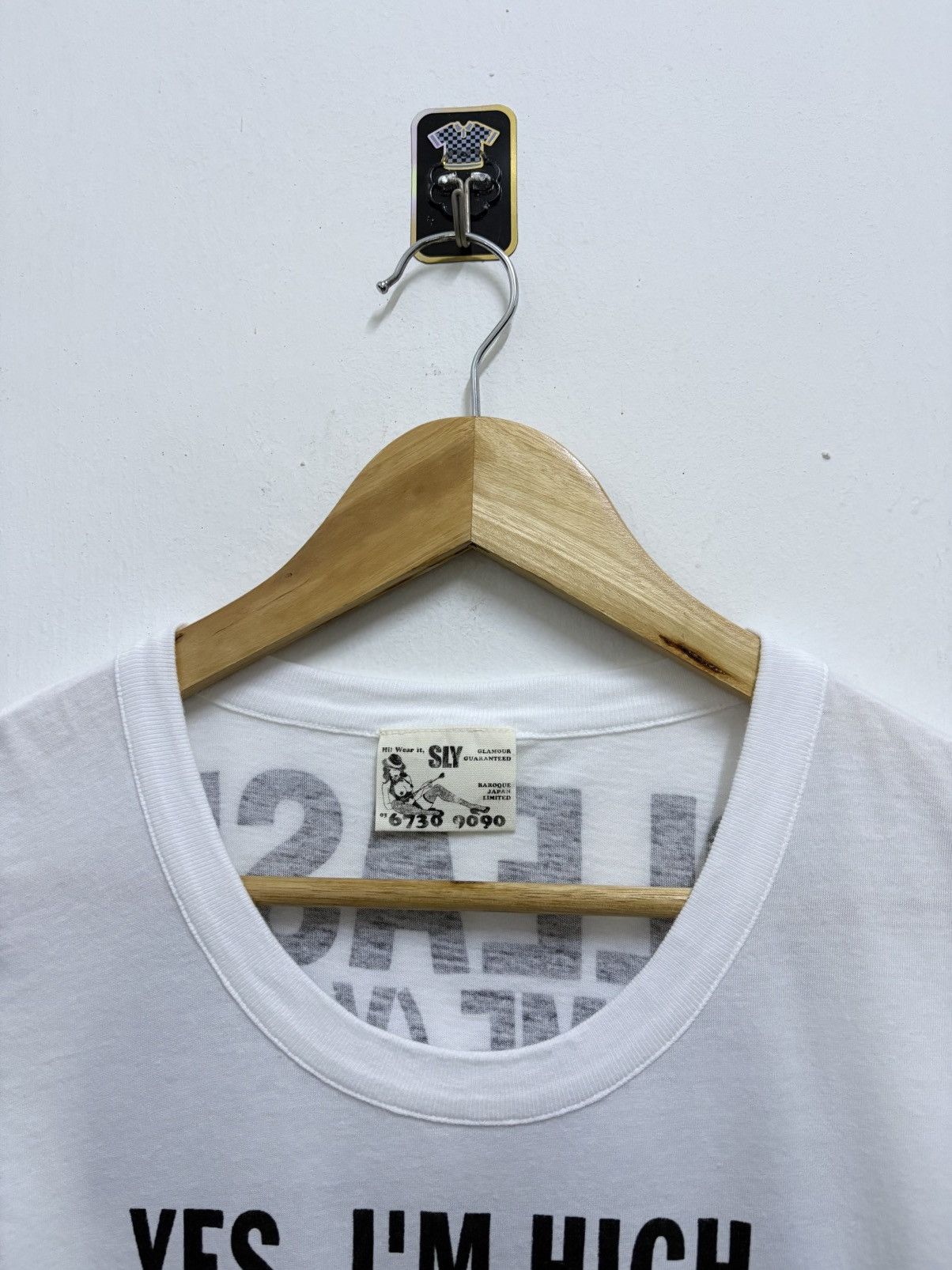 Hysteric Glamour 2000's SLY Glamour - I'm High Priority of Him / HG T-Shirt Size XS / US 0-2 / IT 36-38 - 8 Thumbnail