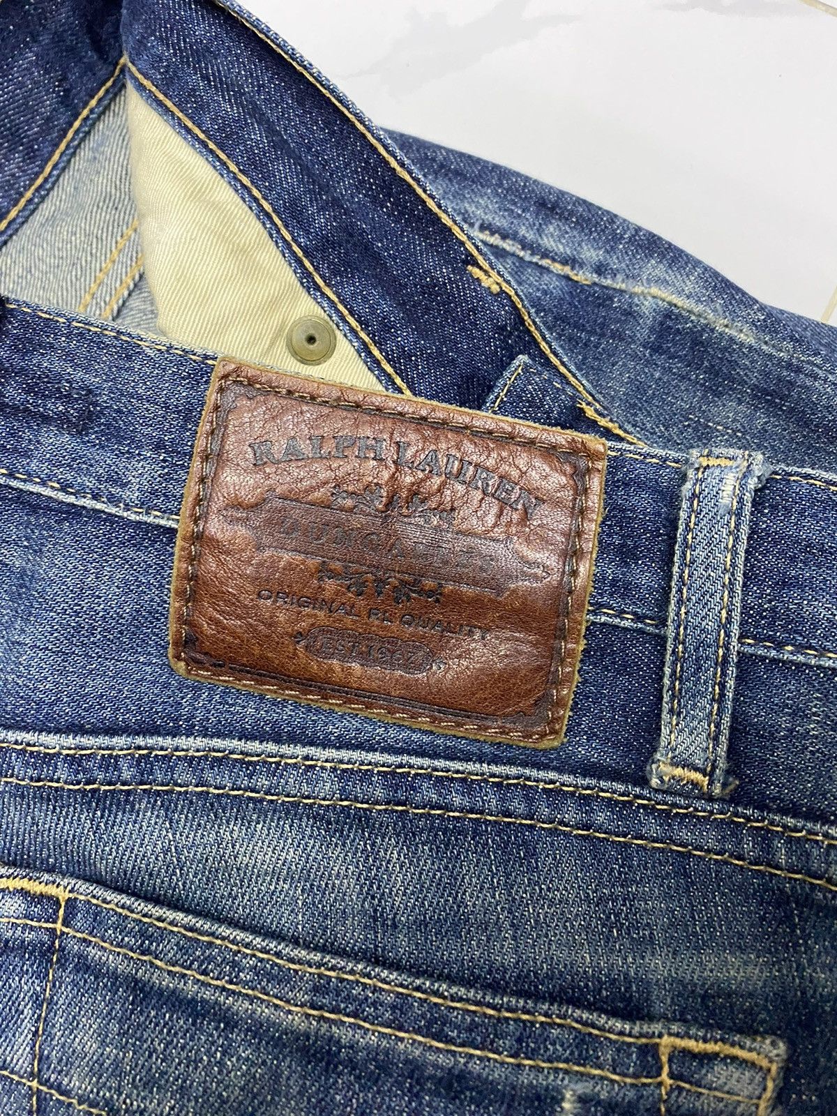 Polo Ralph Lauren 🔥RALPH LAUREN DISTRESSED DENIM JEANS SKINNY JEANS Size 28" / US 6 / IT 42 - 12 Thumbnail