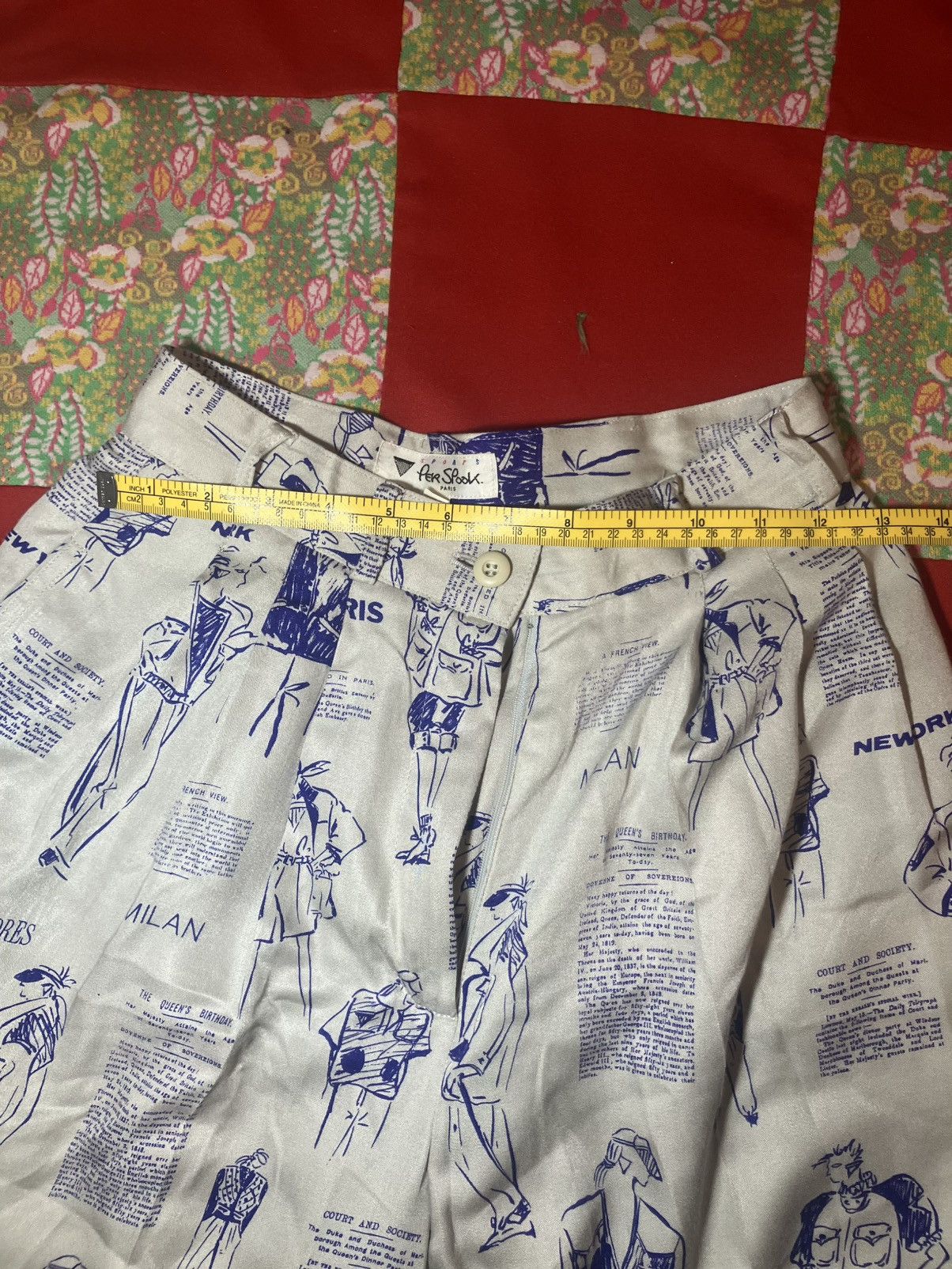 Japanese Brand Per Spook Paris Golden Thimble Archival Museum Quality Size 27" / US 4 / IT 40 - 5 Thumbnail