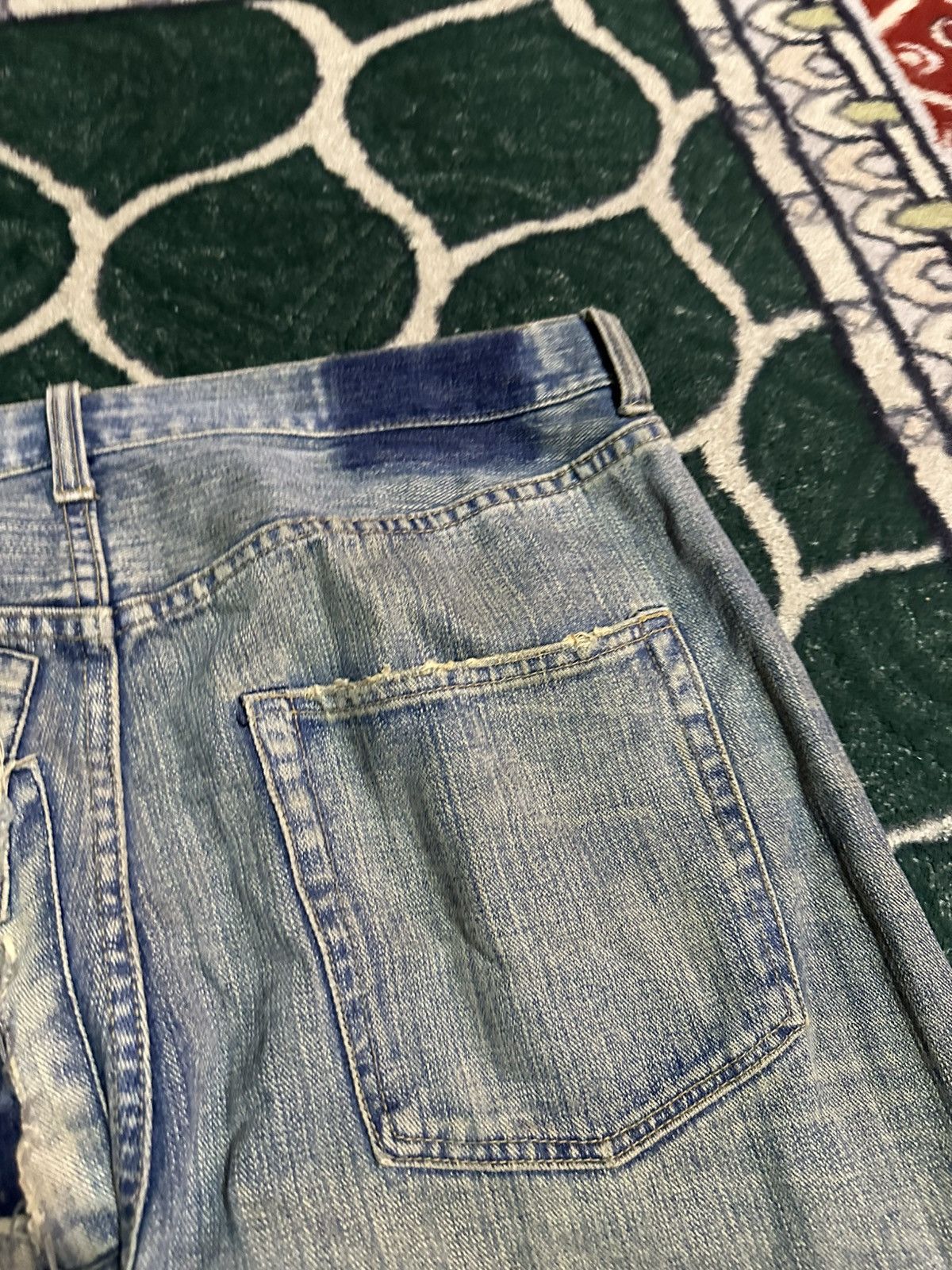14th Addiction 1990 - Exhibitionist Japan Reconstructed Patch Denim Pant Size US 36 / EU 52 - 24 Thumbnail