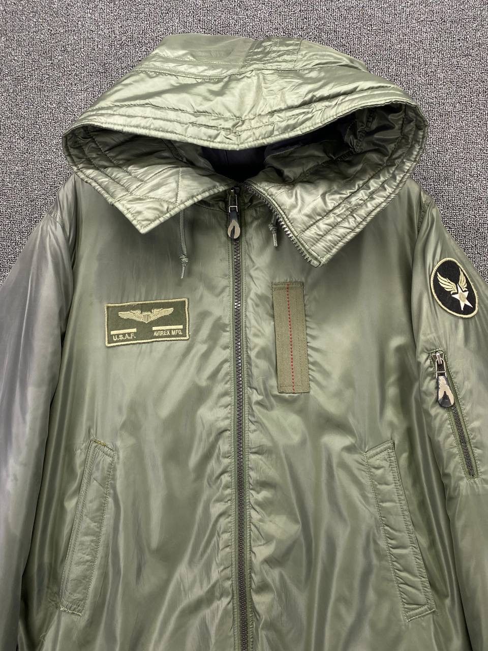 Avirex Vintage Avirex Us Air Force Military Down Jacket Size US XL / EU 56 / 4 - 12 Thumbnail