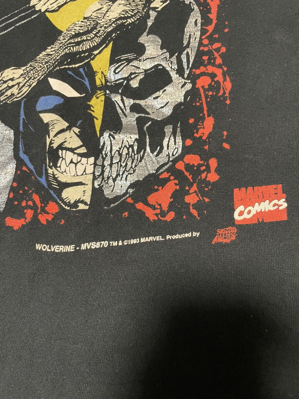Fruit Of The Loom × Marvel Comics × Vintage Vintage 1993 Wolverine Marvel Comics Tee Size US M / EU 48-50 / 2 - 5 Thumbnail