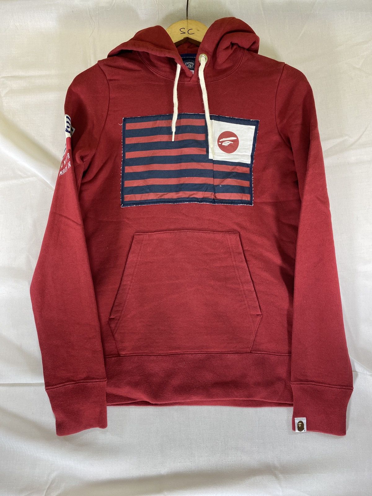 Bape ape flag hoodie Size S / US 4 / IT 40 - 1 Thumbnail