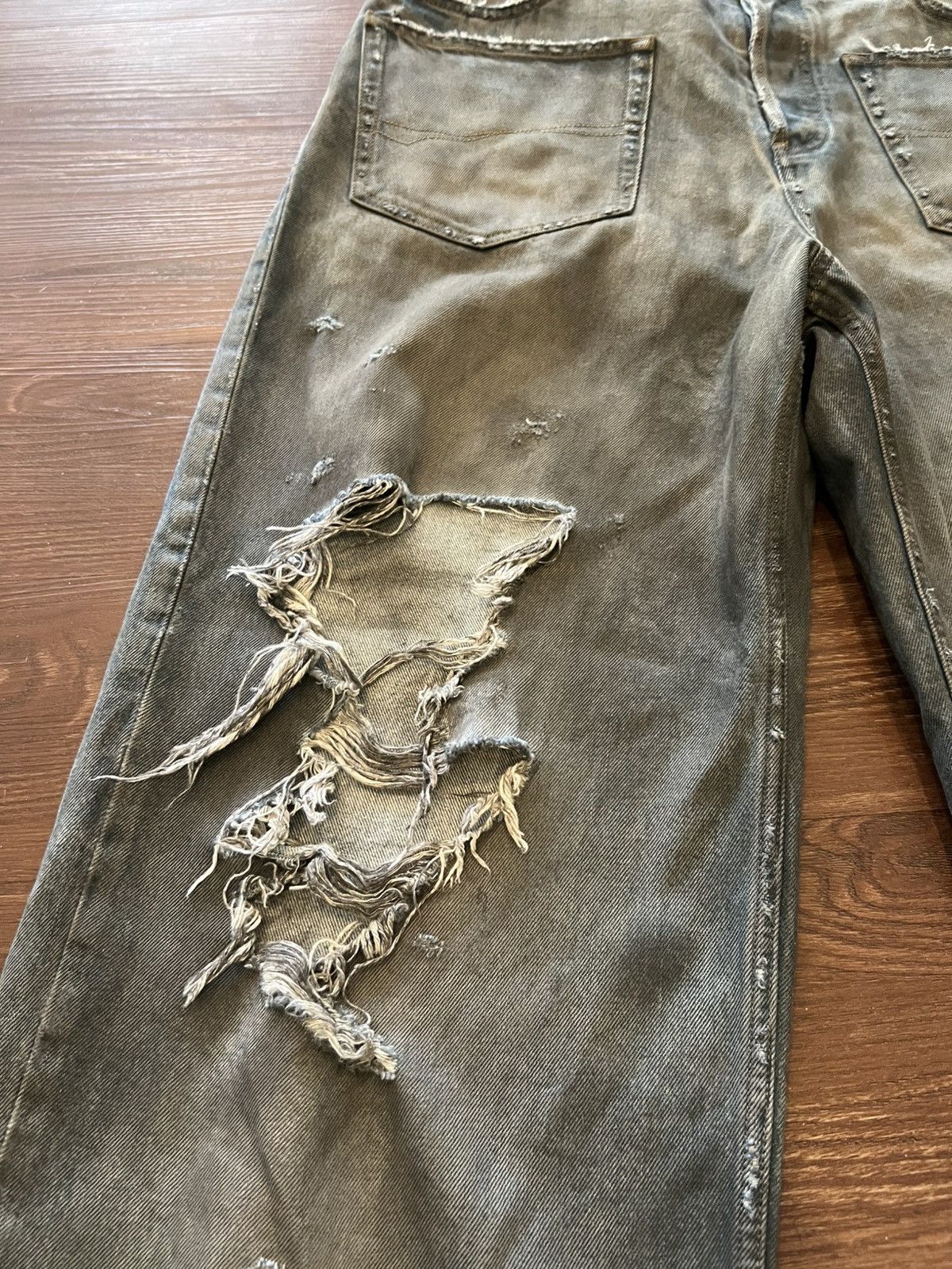 Balenciaga Balenciaga Patched Pockets Baggy Denim Size US 32 / EU 48 - 4 Thumbnail