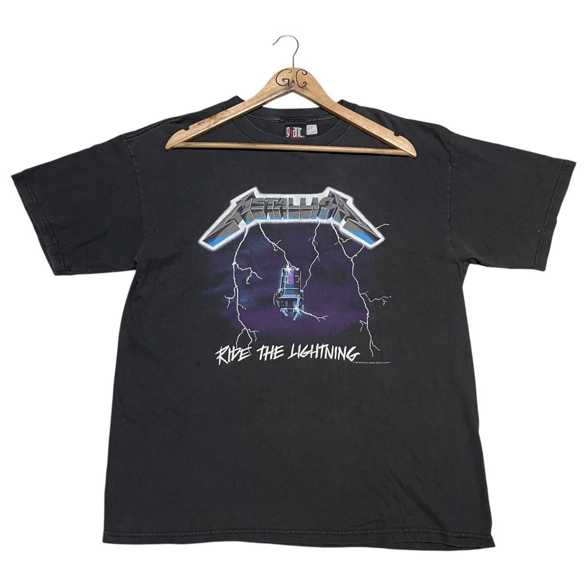 Band Tees × Metallica × Vintage Vintage 1994 Ride The Lighting Size US XL / EU 56 / 4 - 1 Thumbnail