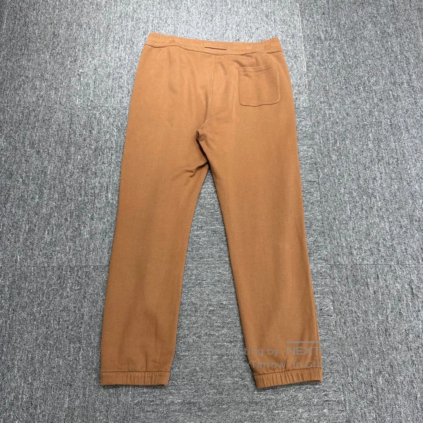Ermenegildo Zegna Orange Sweatpants with Elastic Waist - Size 36. Size US 36 / EU 52 - 5 Thumbnail