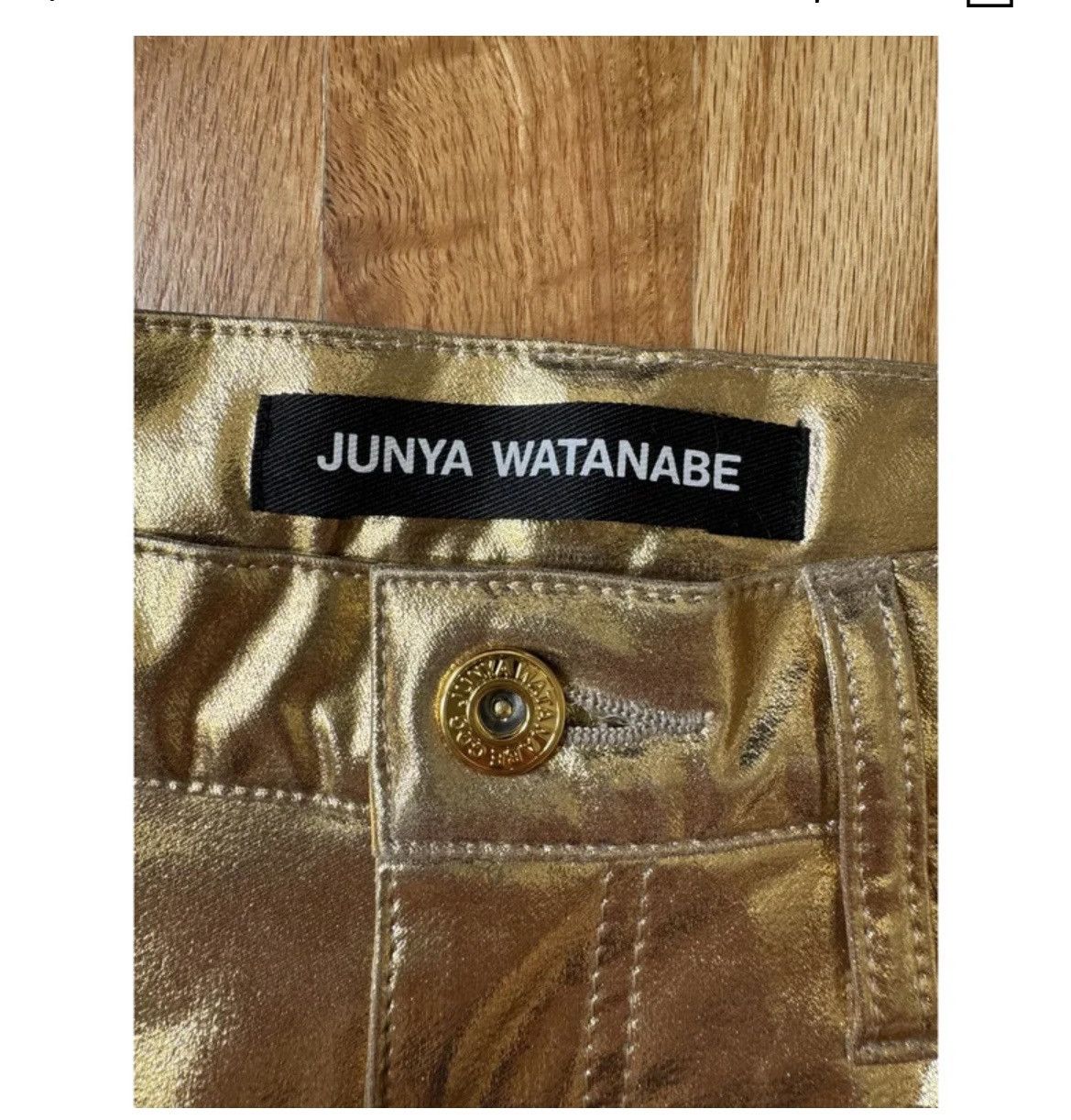 Junya Watanabe x Comme des Garcons Gold Metallic Pants