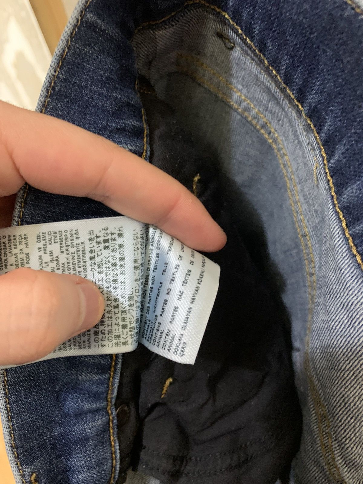 Diesel VINTAGE DIESEL INDUSTRY DENIM DIVISION DESIGNER JEANS Y2K Size US 36 / EU 52 - 10 Thumbnail
