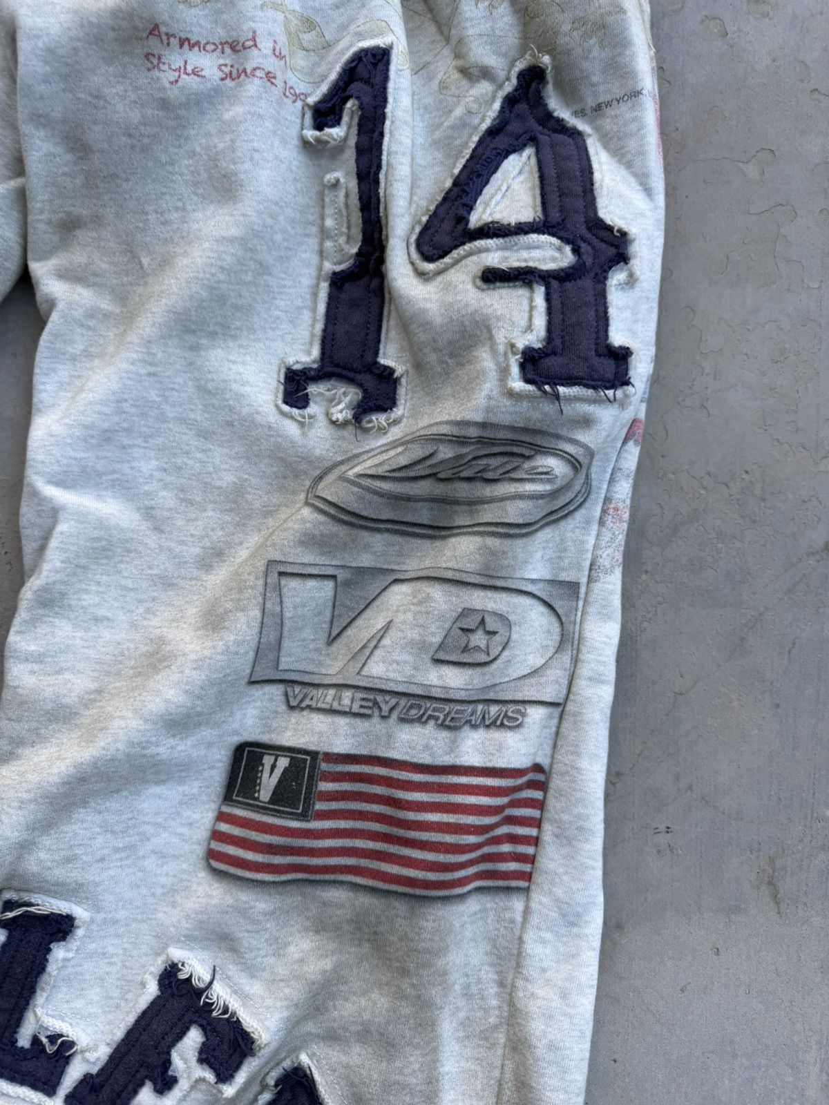 Vale Vale Forever Crash Sweatpants – Dirty Grey Size Small New Size US 30 / EU 46 - 5 Thumbnail