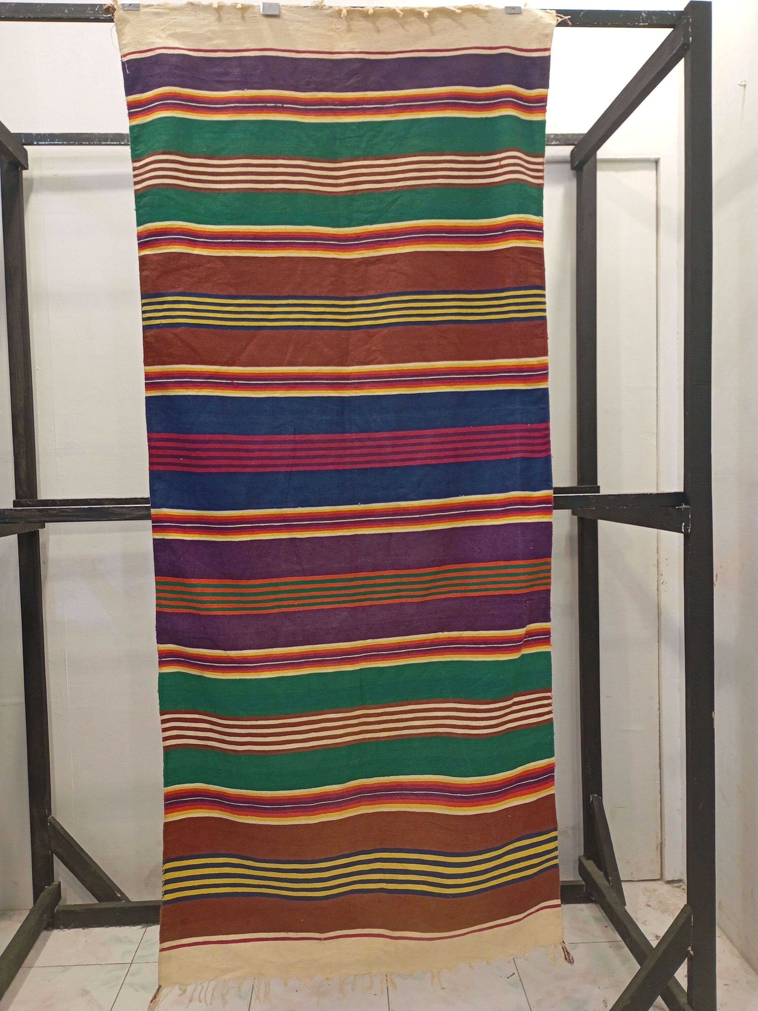 Mexicana Vintage Mexico Navajo Stripes Blanket Size ONE SIZE - 1 Thumbnail