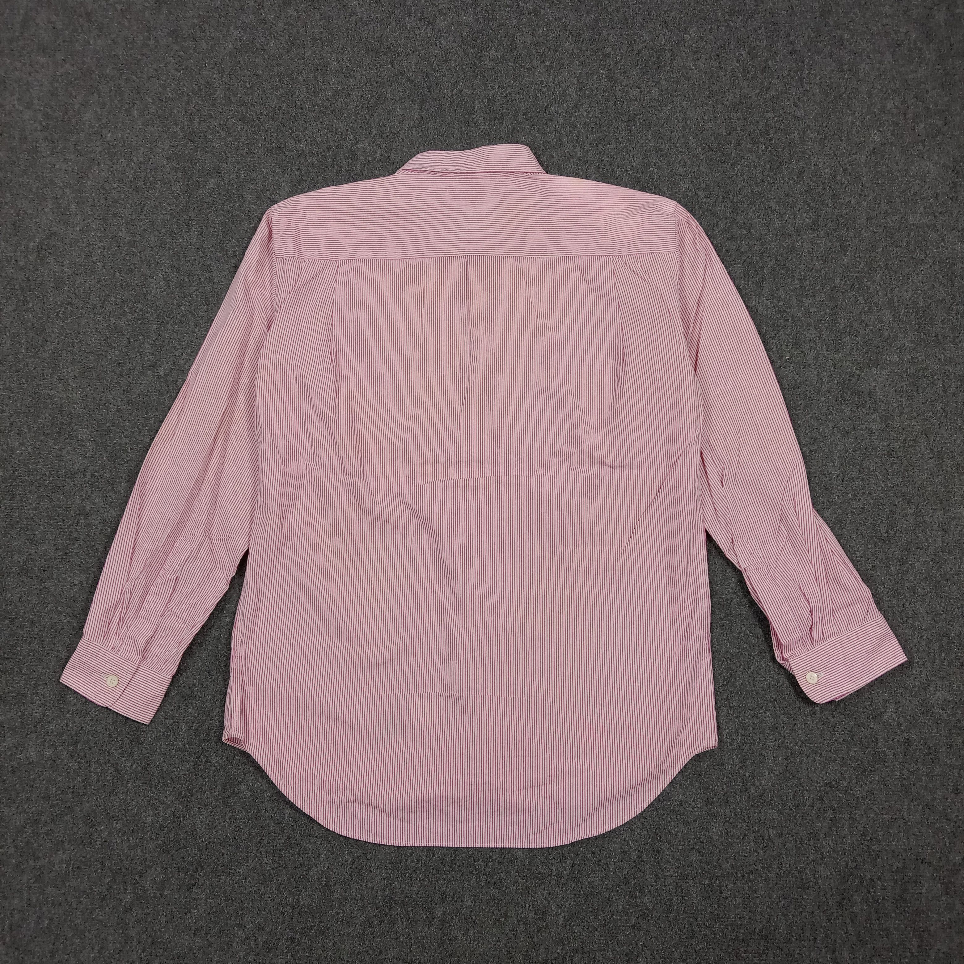 Issey Miyake Issey Miyake Japanese Designer Striped Shirt C294N73 Size US M / EU 48-50 / 2 - 5 Thumbnail