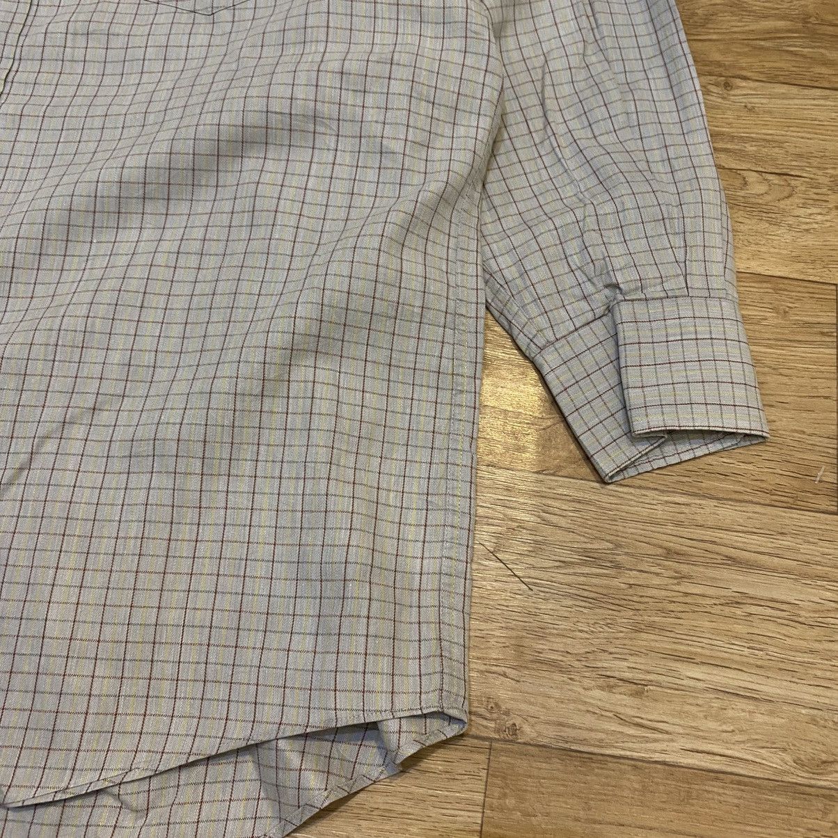 Burberry 1990s Burberry Black Label Plaid Button Ups Shirts Size US L / EU 52-54 / 3 - 6 Thumbnail