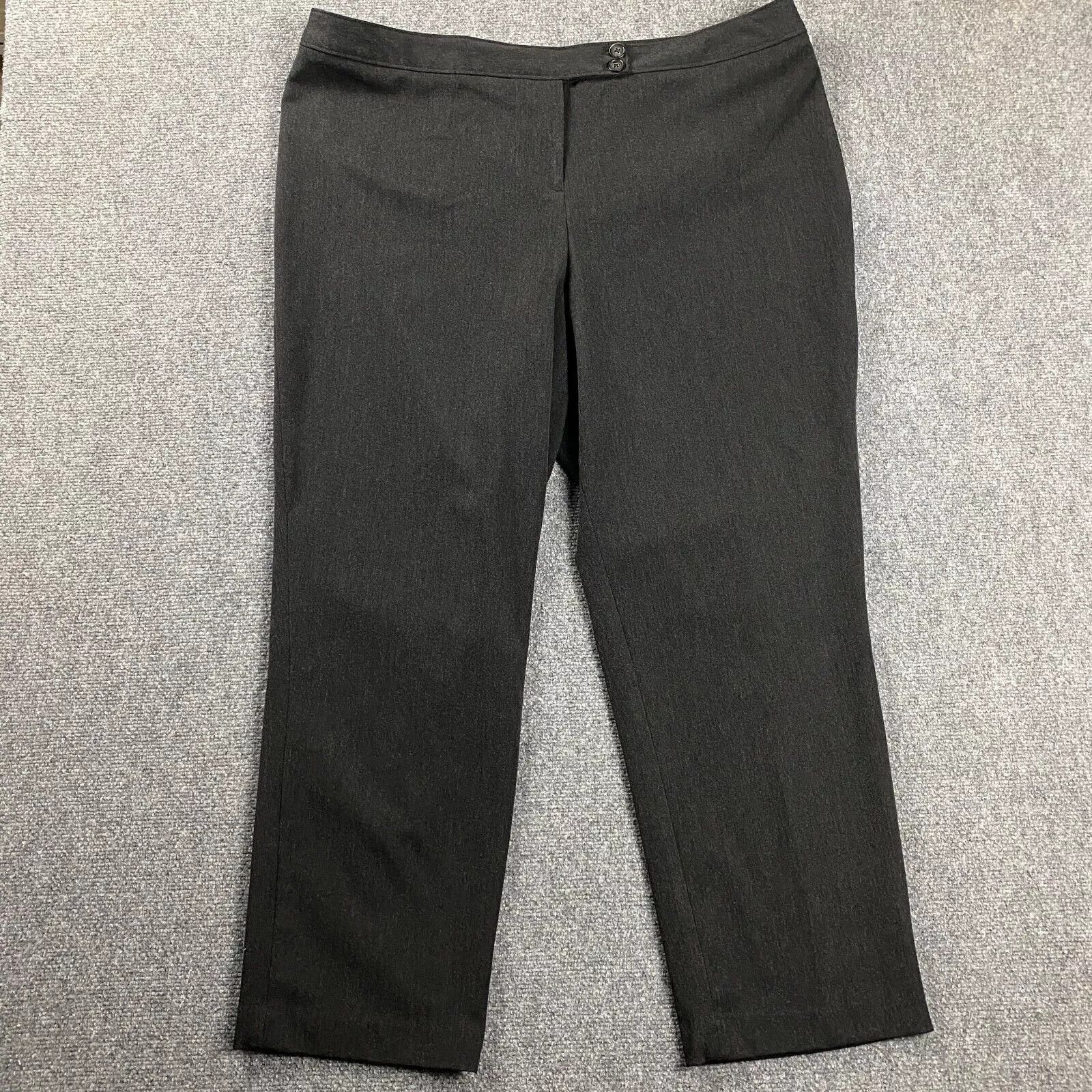 Other Lane Bryant Pants Womens 22 Trousers Tapered Leg Polyester Size 42" / US 20 - 1 Thumbnail