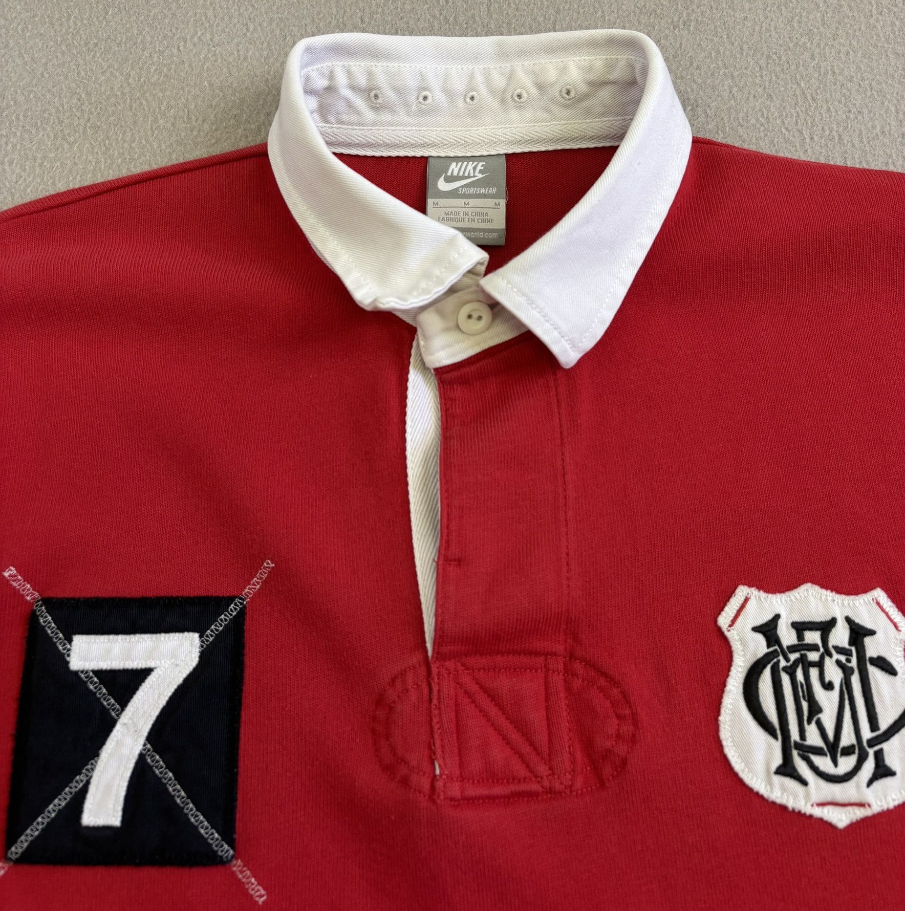 Nike Manchester United #7 Nike Rugby Jersey Size M Size US M / EU 48-50 / 2 - 14 Thumbnail