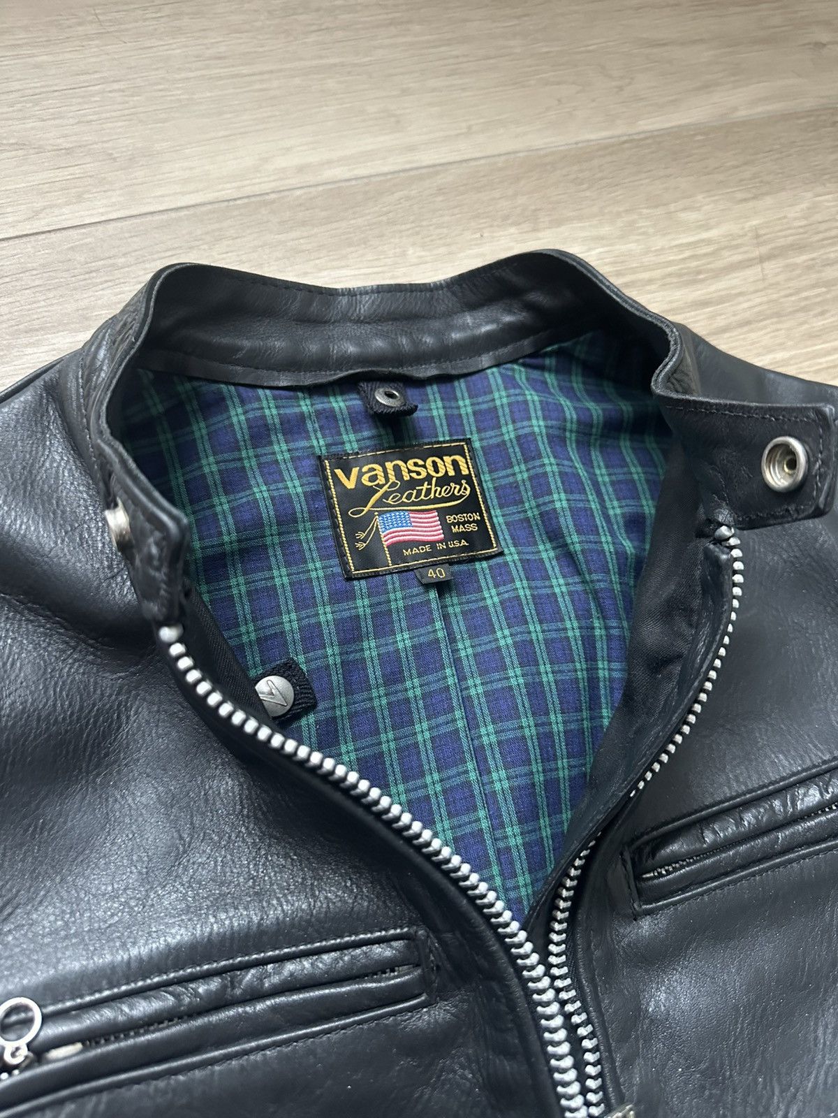 Vanson Leathers Vanson Comet Leather Jacket Size US S / EU 44-46 / 1 - 2 Thumbnail